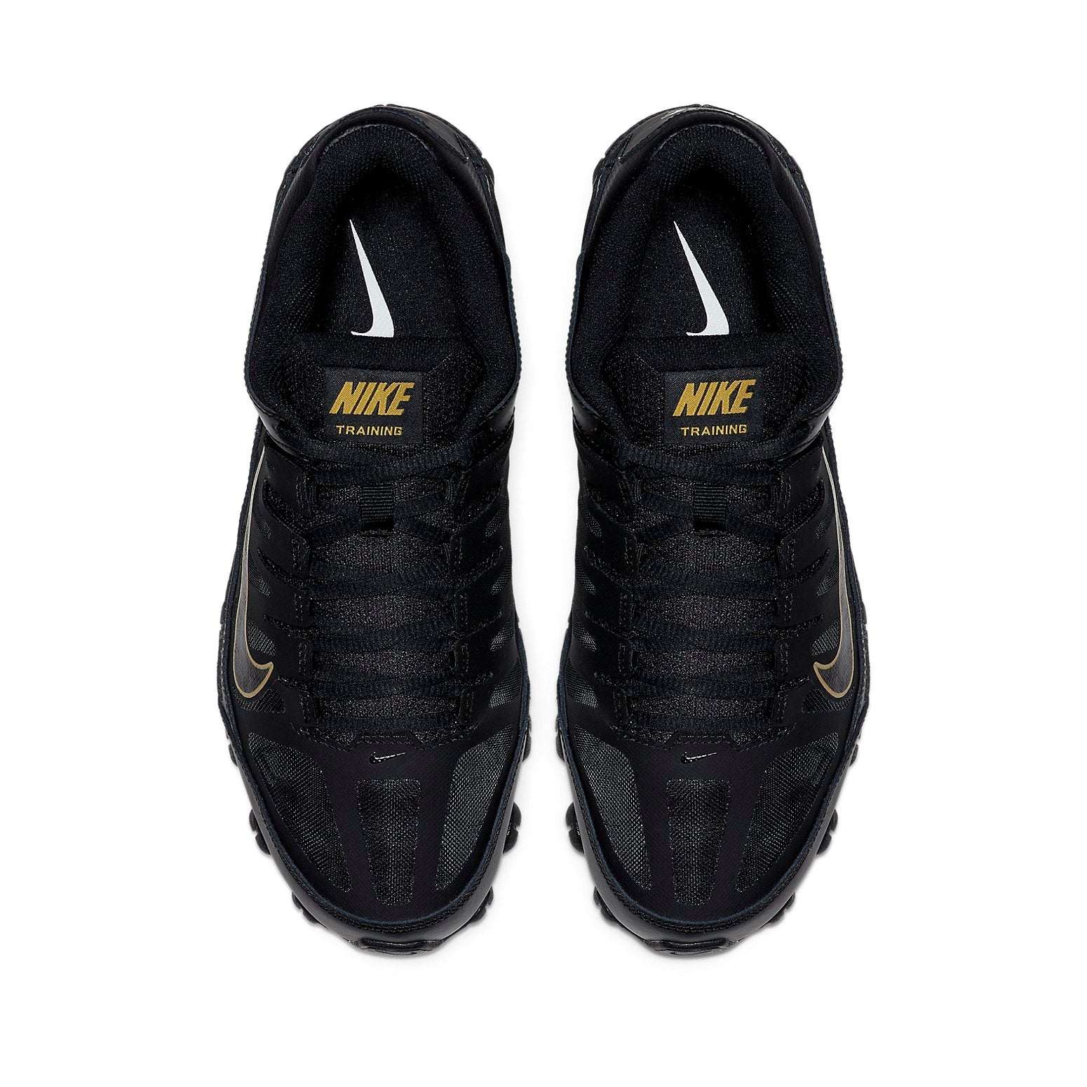 Nike Reax 8 TR Mesh 'Black Metallic Gold' 621716-020 - 4