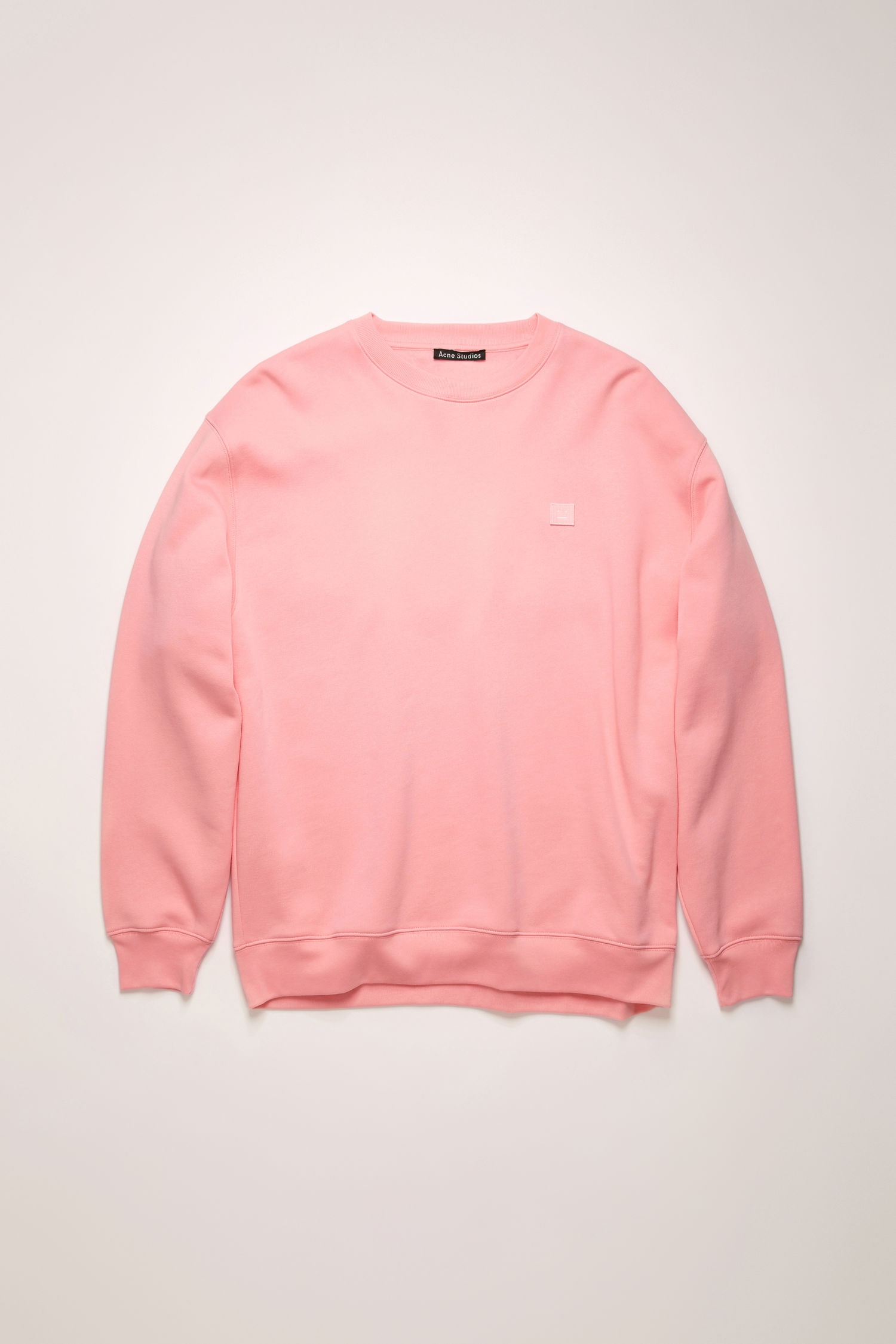 Crew neck sweatshirt blush pink - 1