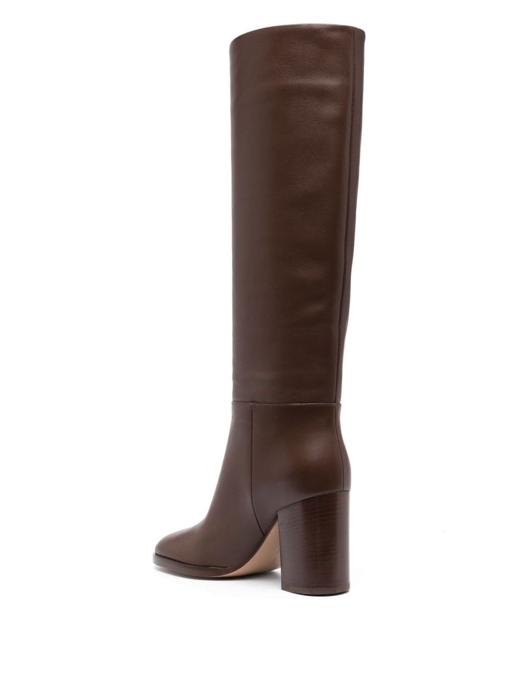 85mm leather boots - 3