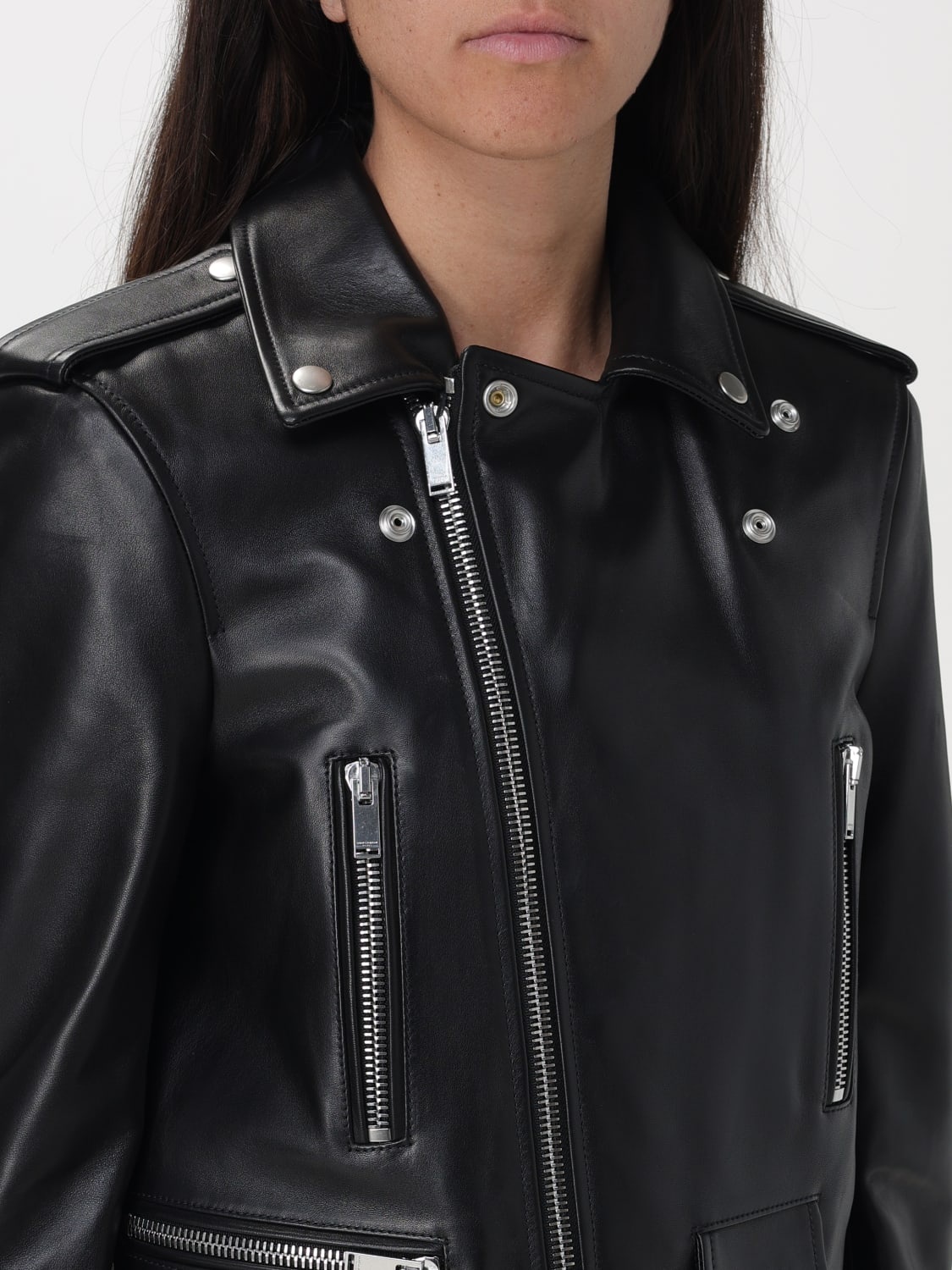 Saint Laurent leather jacket - 5
