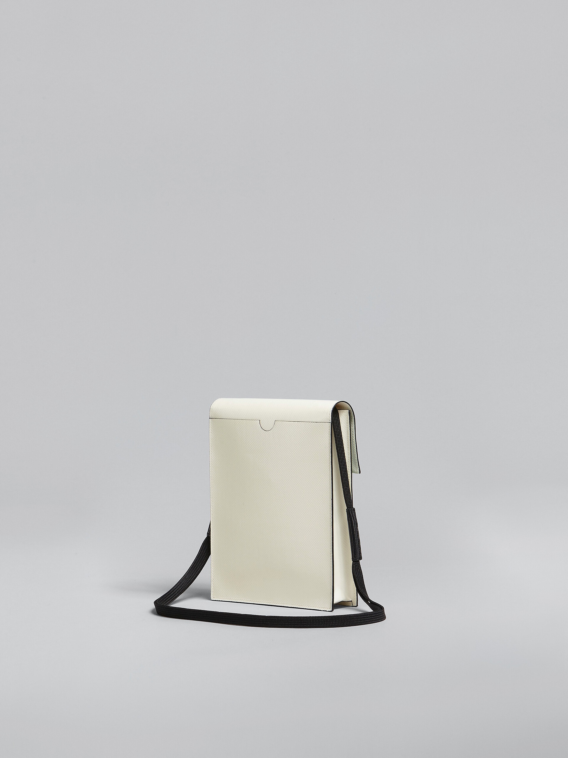 WHITE AND GREEN TRIBECA SHOULDER BAG - 2