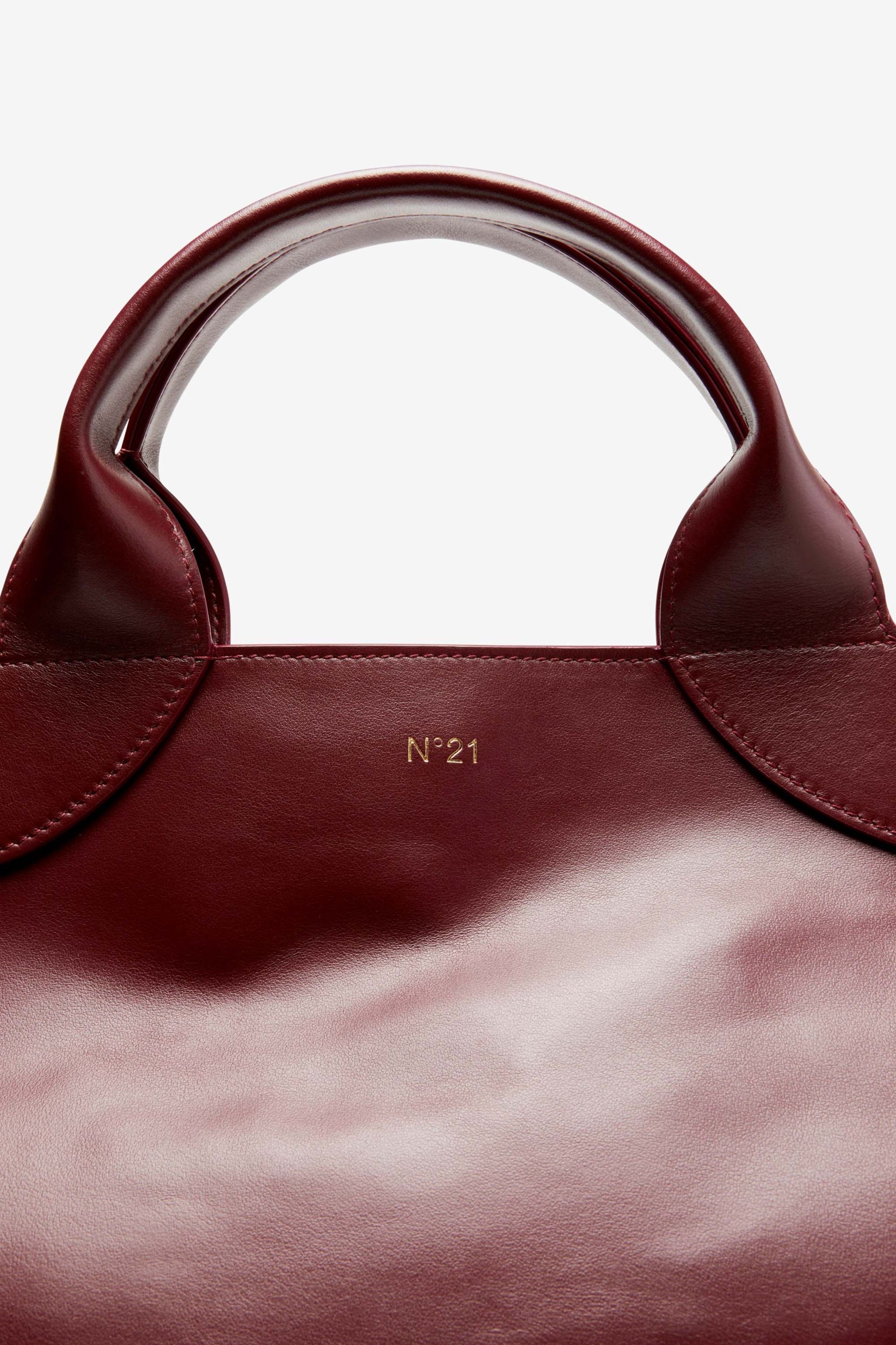 LARGE LEATHER SHOPPING BAG - 5