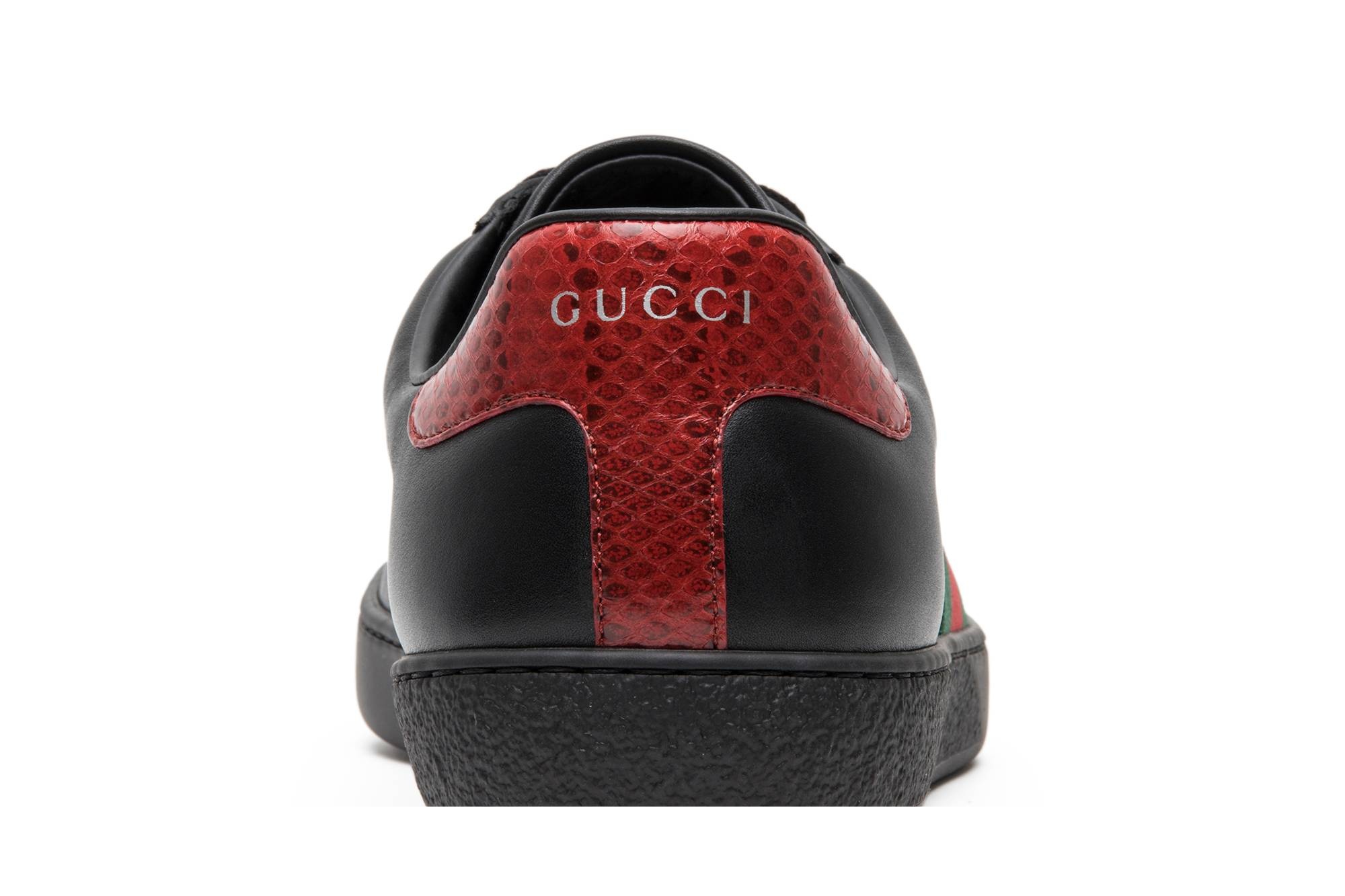 Gucci Ace Leather 'Black' - 7