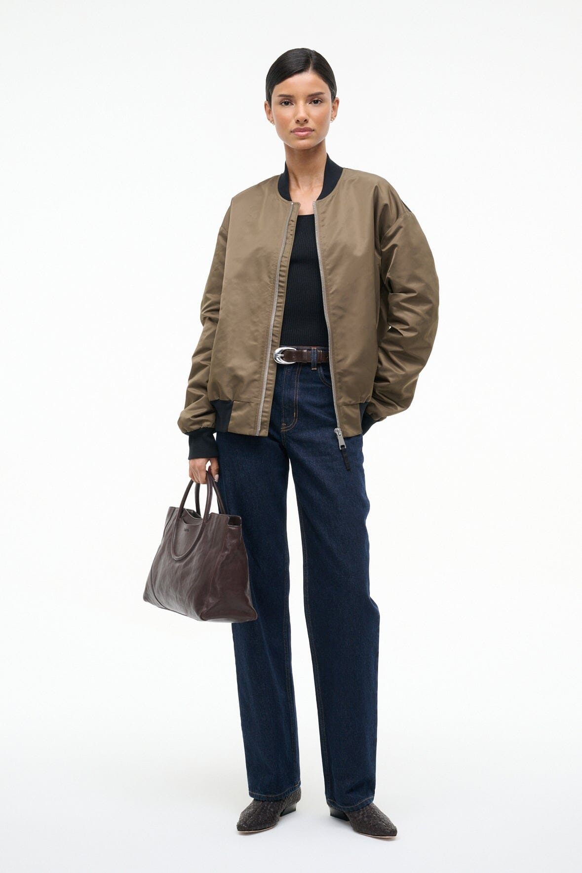 STAUD ATHENA JACKET TRUFFLE - 5