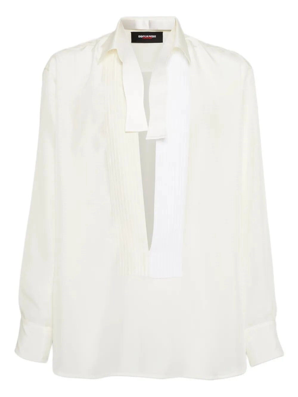 Dsquared2 Men Silk Tux Shirt - 1