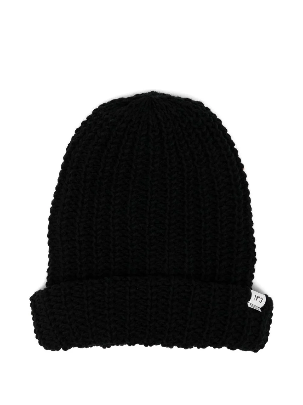 cable-knit beanie - 1