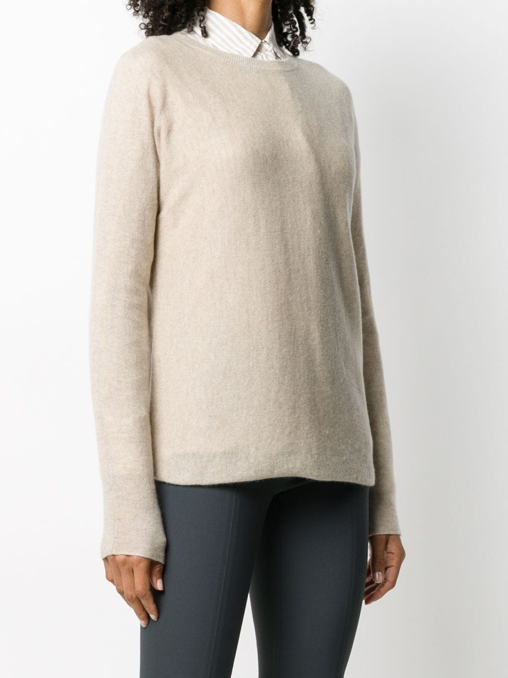 cashmere crew neck jumper - 3