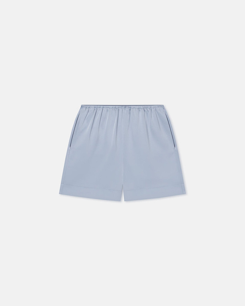 Tailored Slip Satin Shorts 1