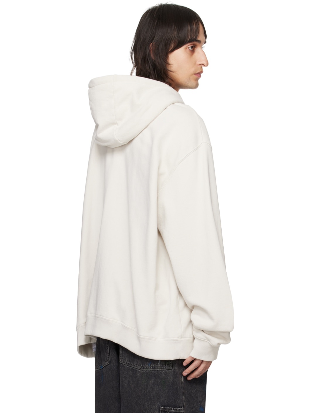 Beige Invitation Hoodie - 3