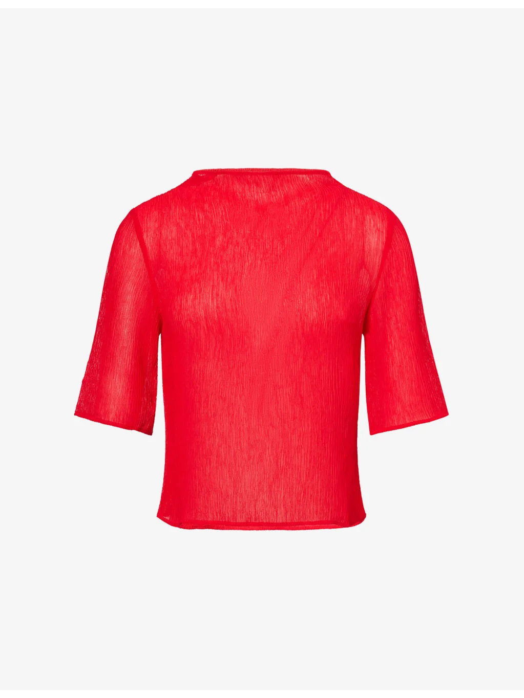 Samiller Short-Sleeves Woven Top - 1