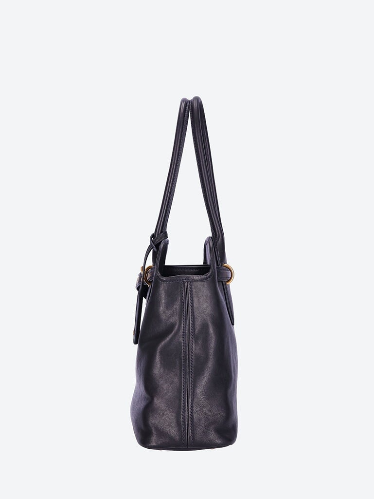 Miu Miu Women Nappa Aviator Leather Handbag - 7