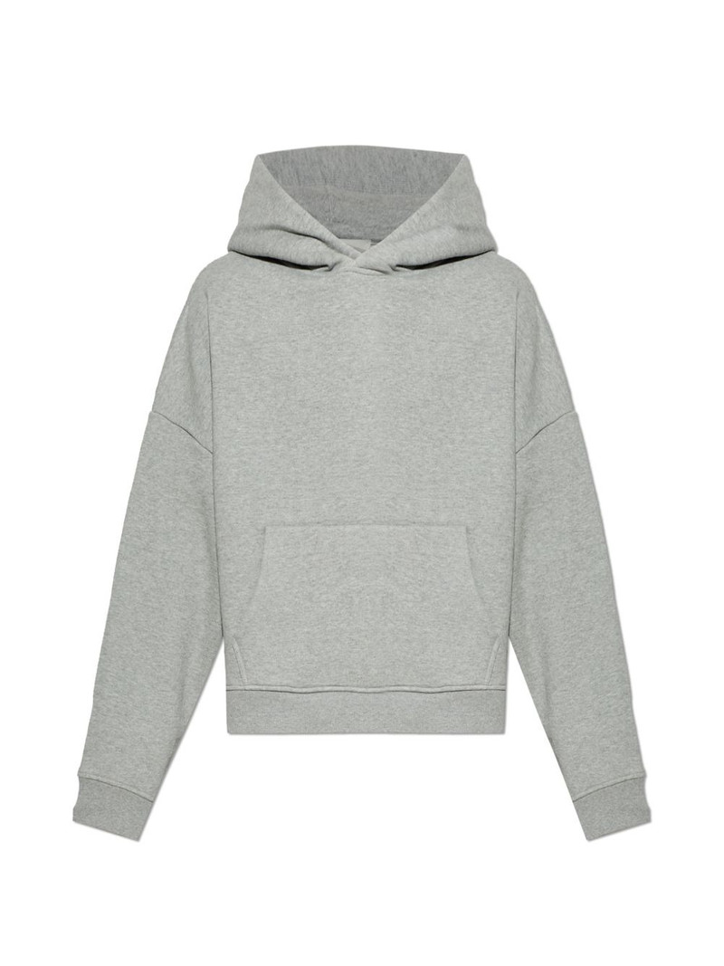 mélange-effect hoodie 1