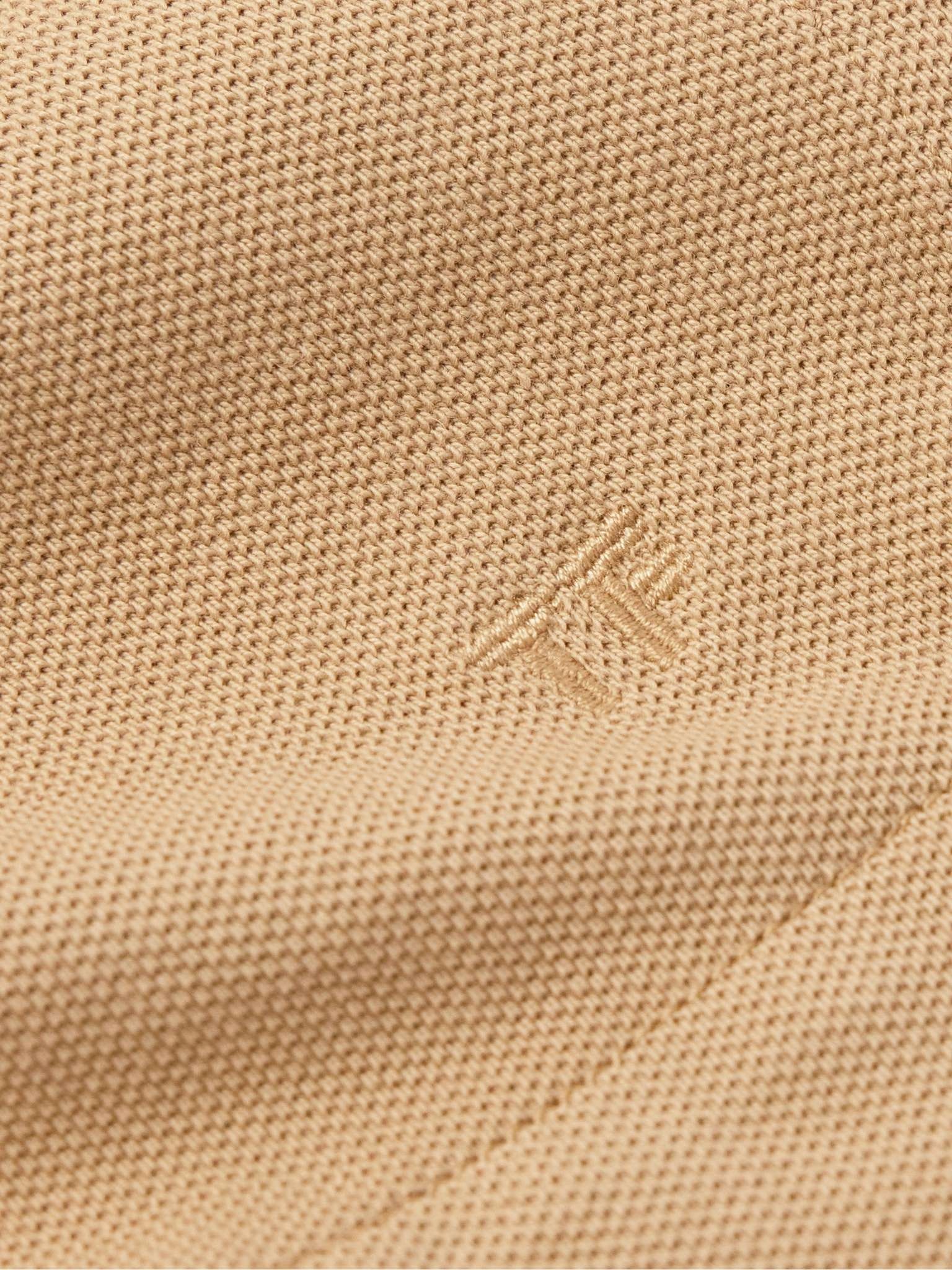 Garment-Dyed Cotton-Piqué Polo Shirt - 5