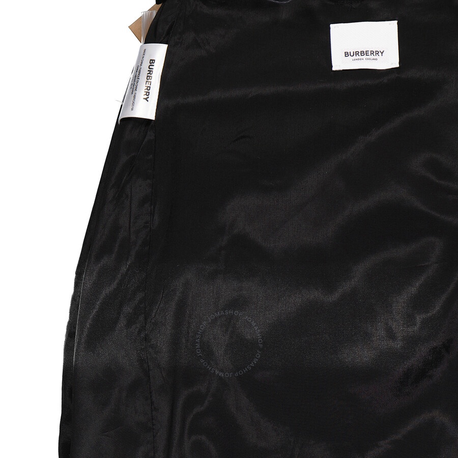 Burberry Black Pocket Detail Wool Mohair Tailored Trousers - 7