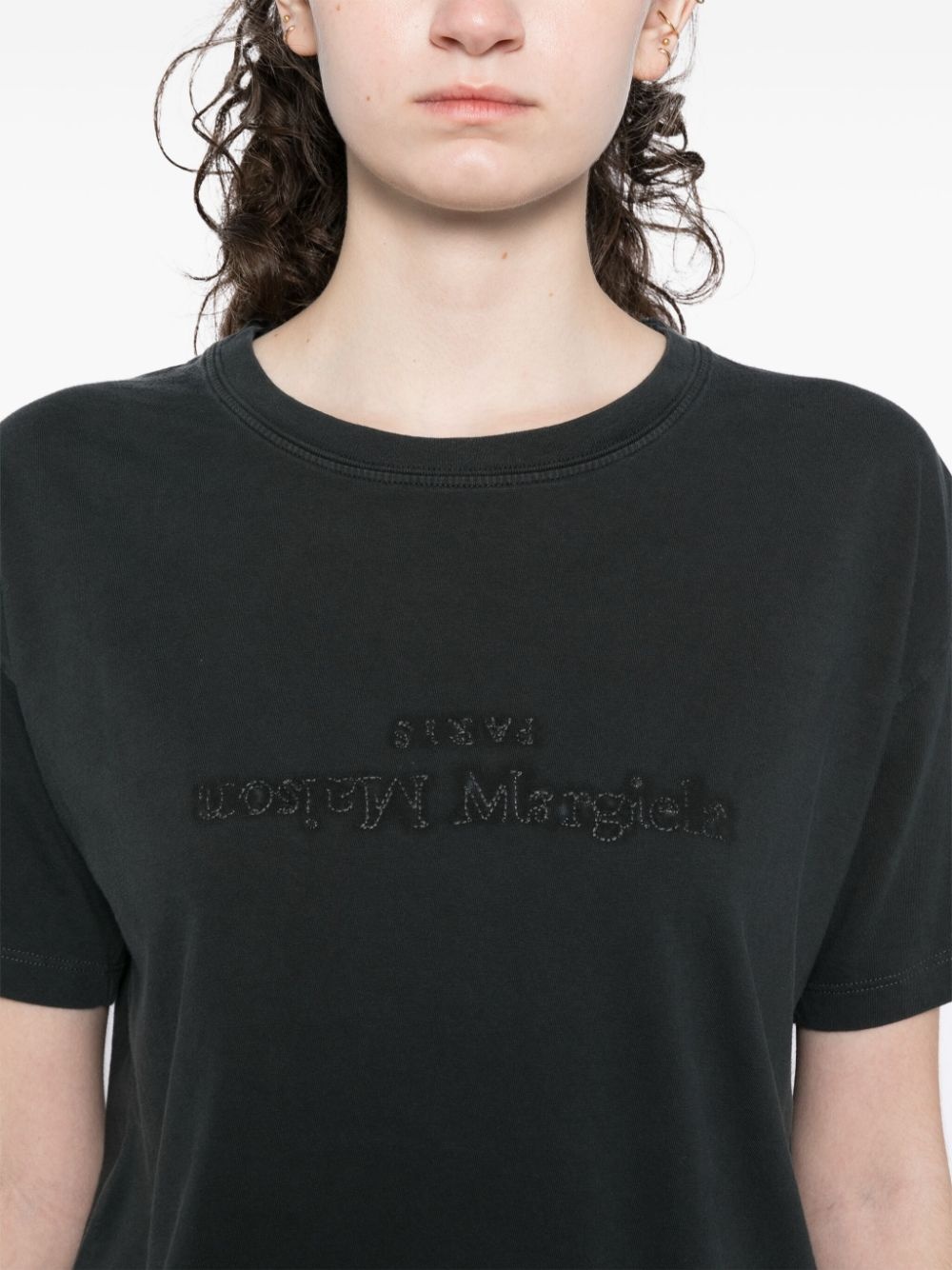 Reverse logo T-shirt - 5
