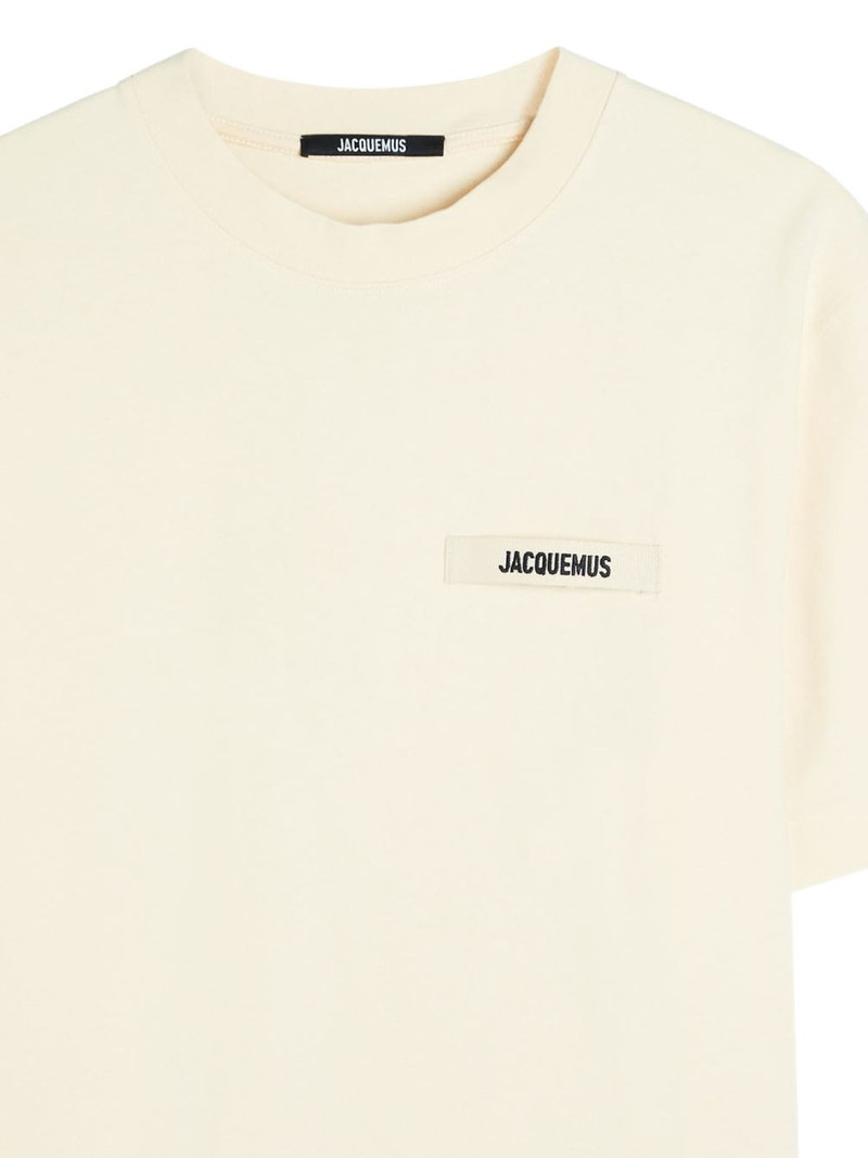 JACQUEMUS patch T-shirt outlook
