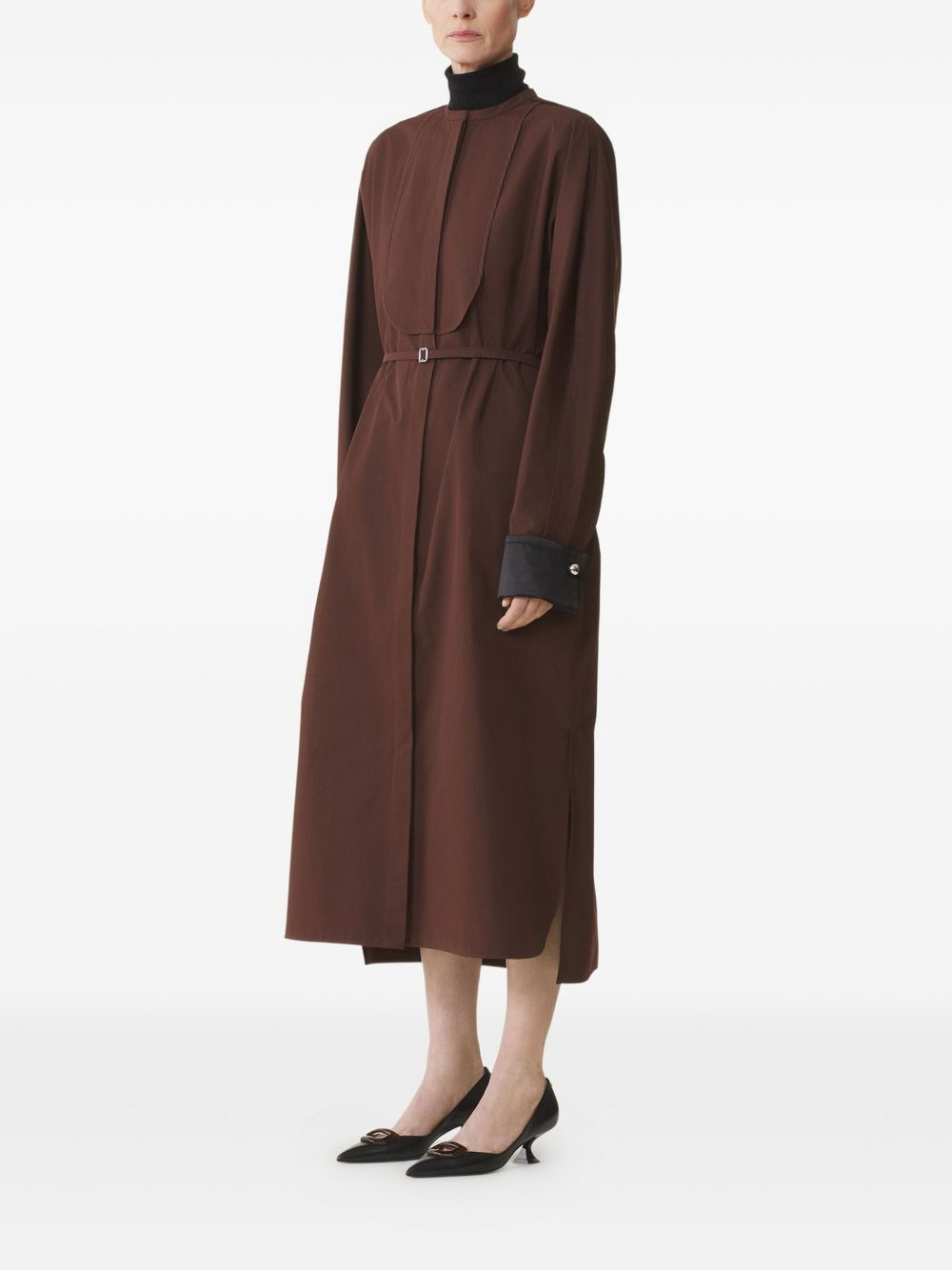 belted midi dress - 3