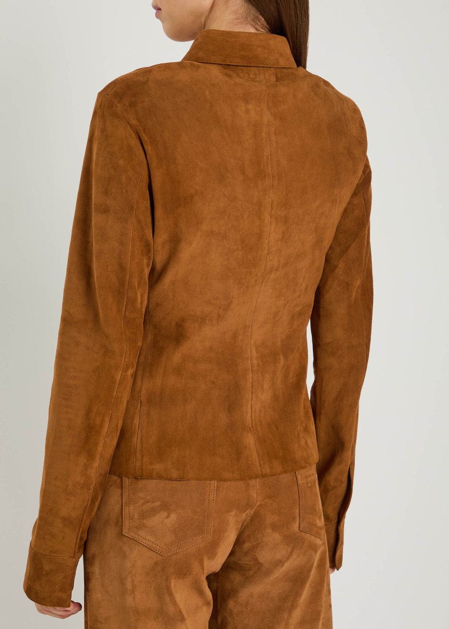 Stouls Sanda Stretch-suede Shirt - 3