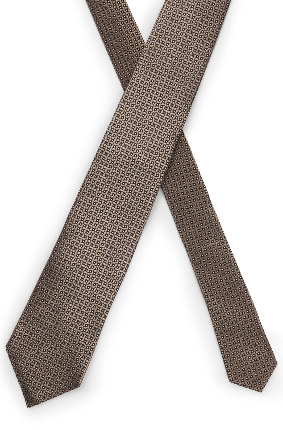 ITALIAN-MADE TIE IN SILK JACQUARD - 3