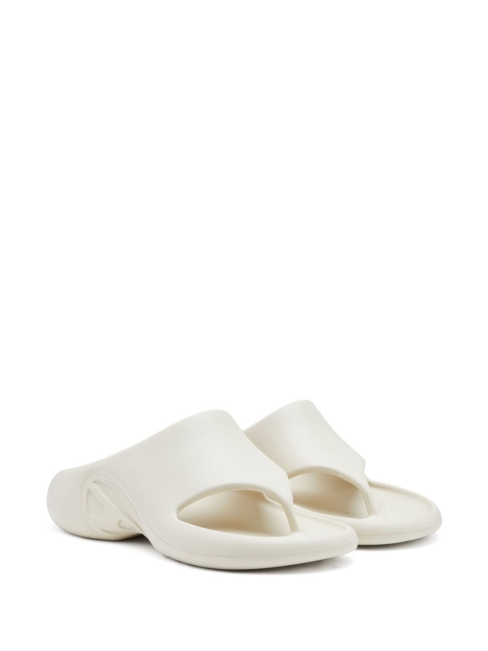 embossed-logo slippers - 2