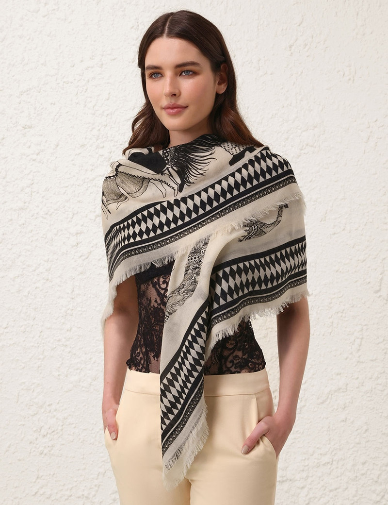 Zimmermann PRINTED SHAWL outlook