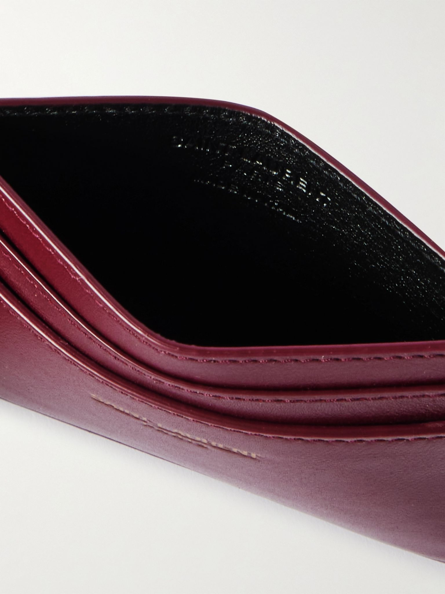 Paris leather cardholder Red - 4