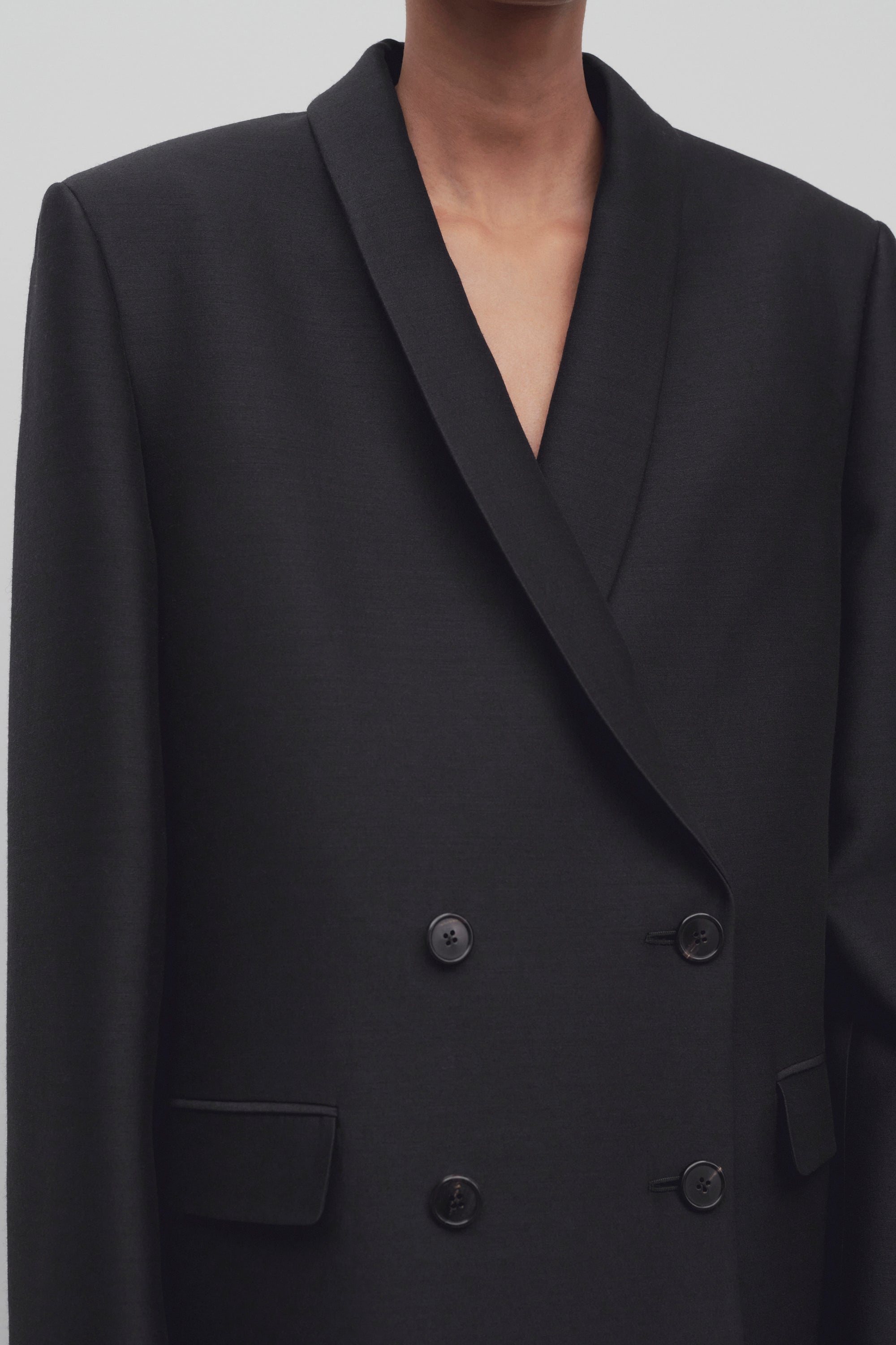 Jerome Jacket in Wool and Silk - 6