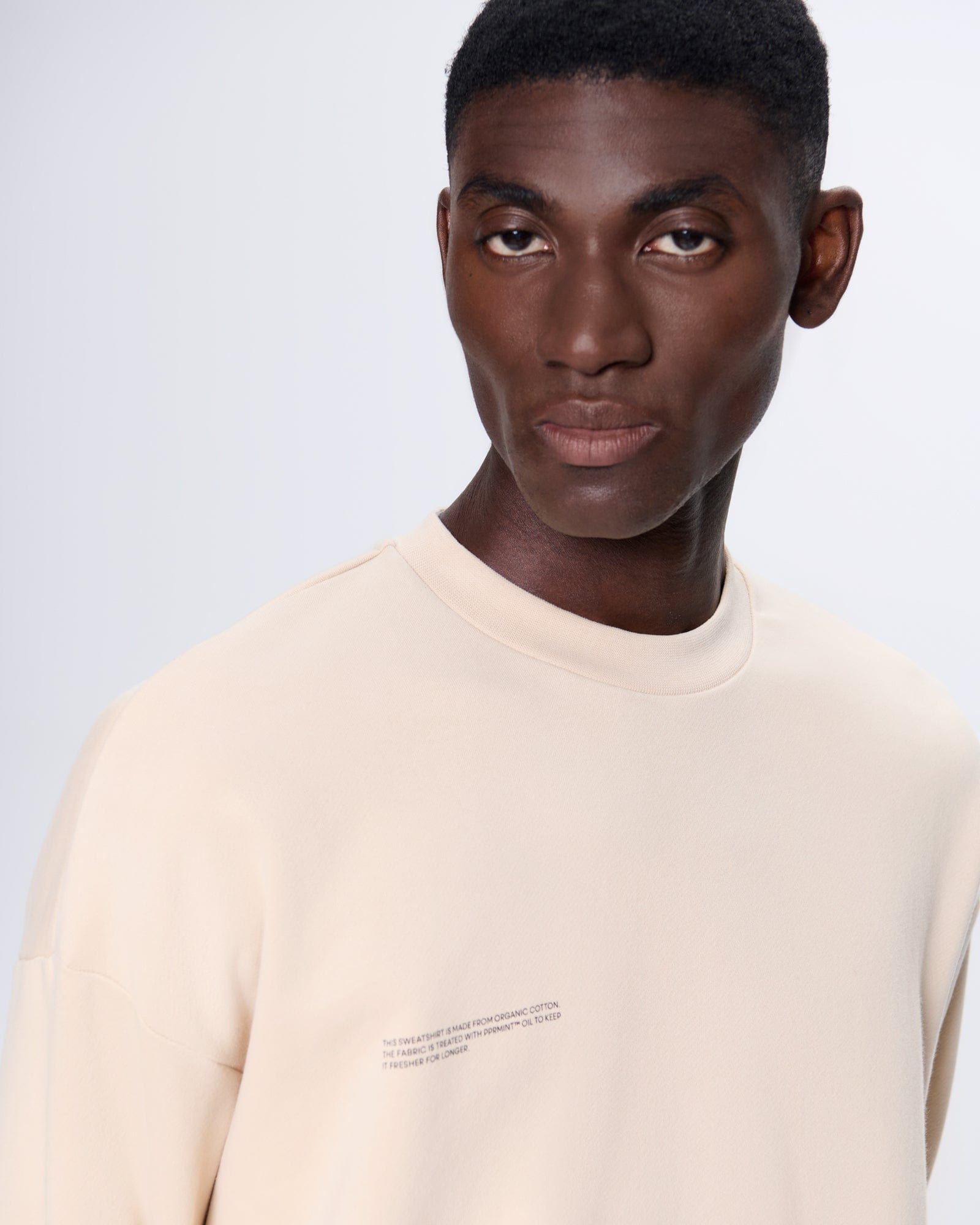 Mens 365 Midweight Sweatshirt - Sand - 5