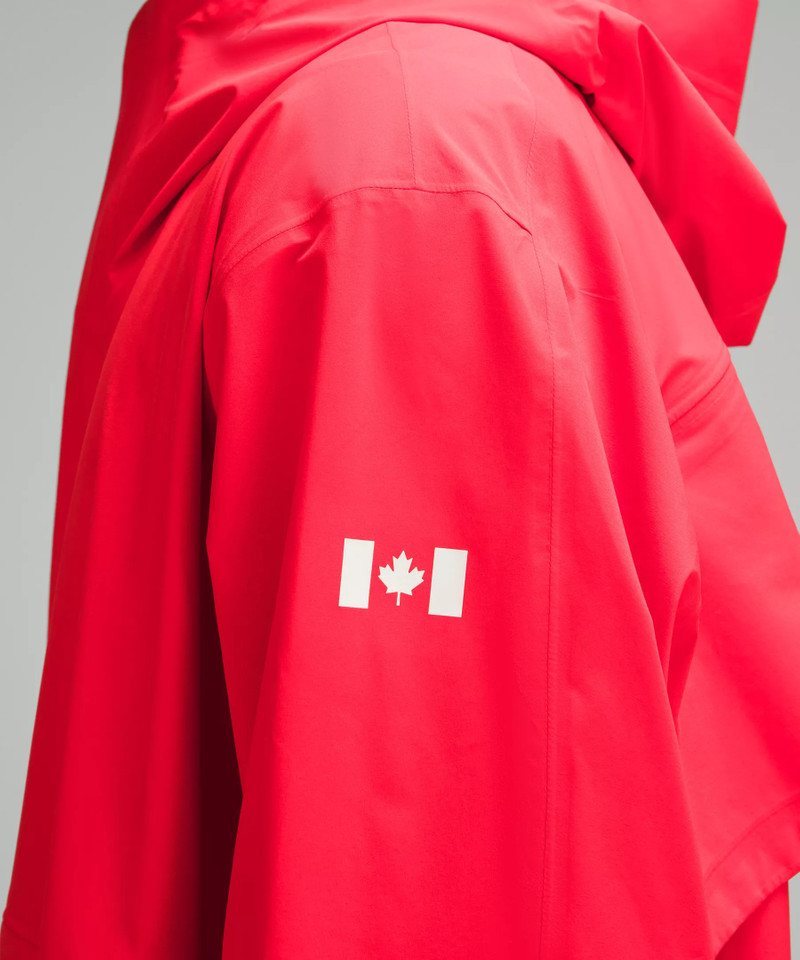 Team Canada Men's Packable Rain Poncho *COC Logo 10
