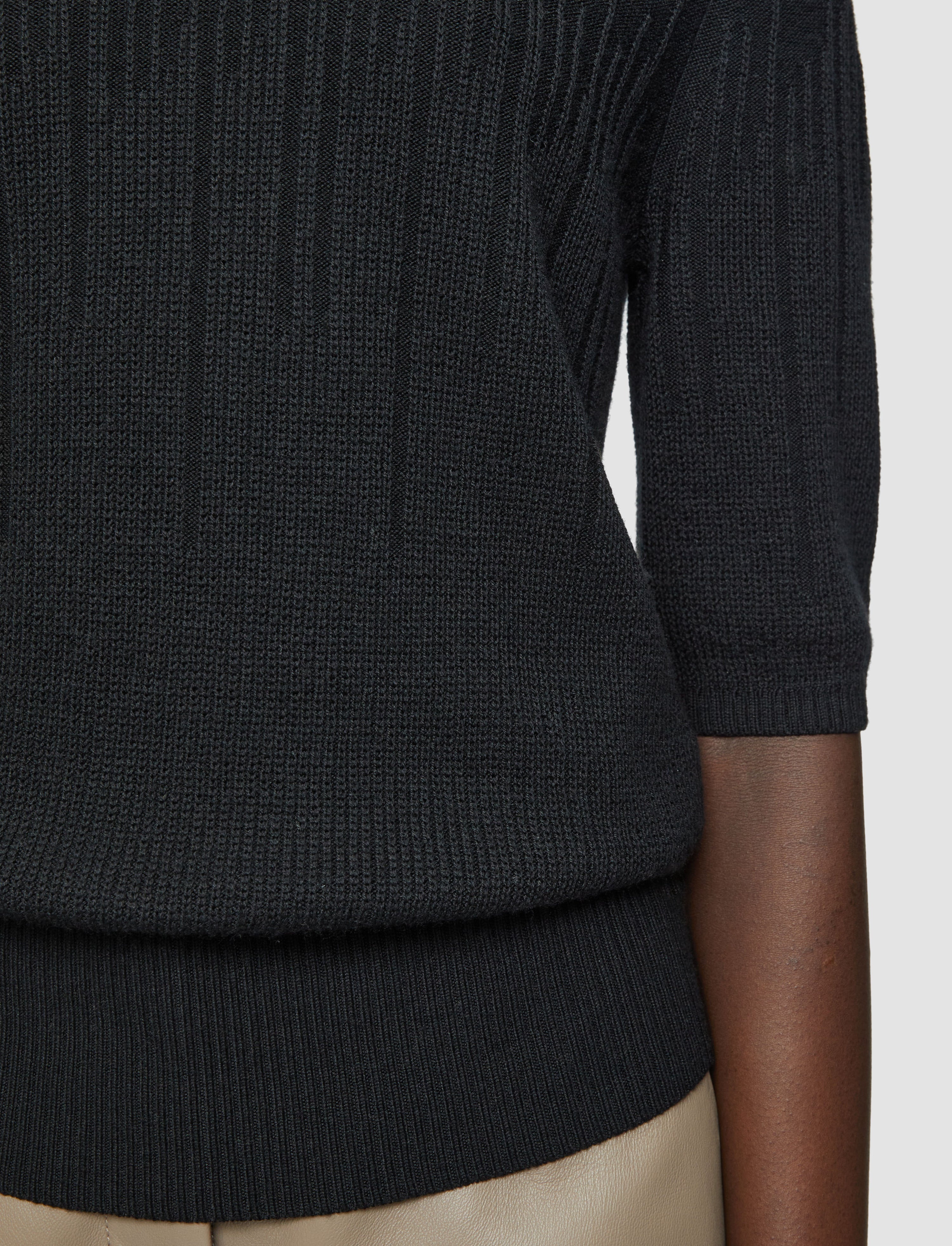 Gradient Stitch Round Neck Top - 5