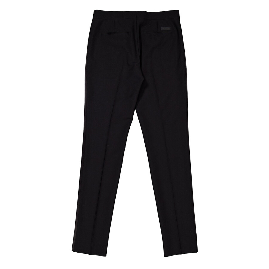 Versace Logo-Applique Tapered Trousers - 2