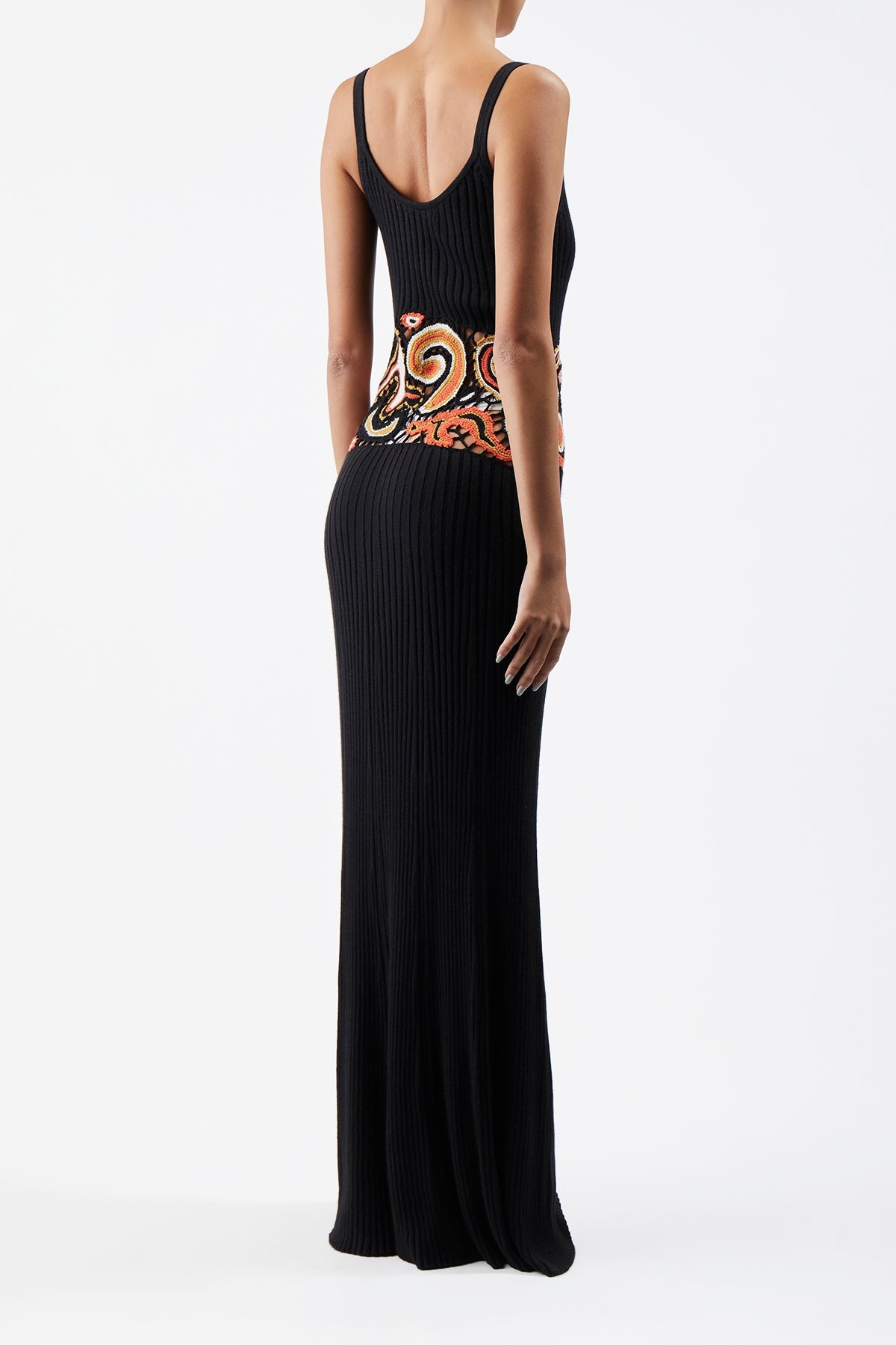 Mila Dress in Silk Cashmere - 6