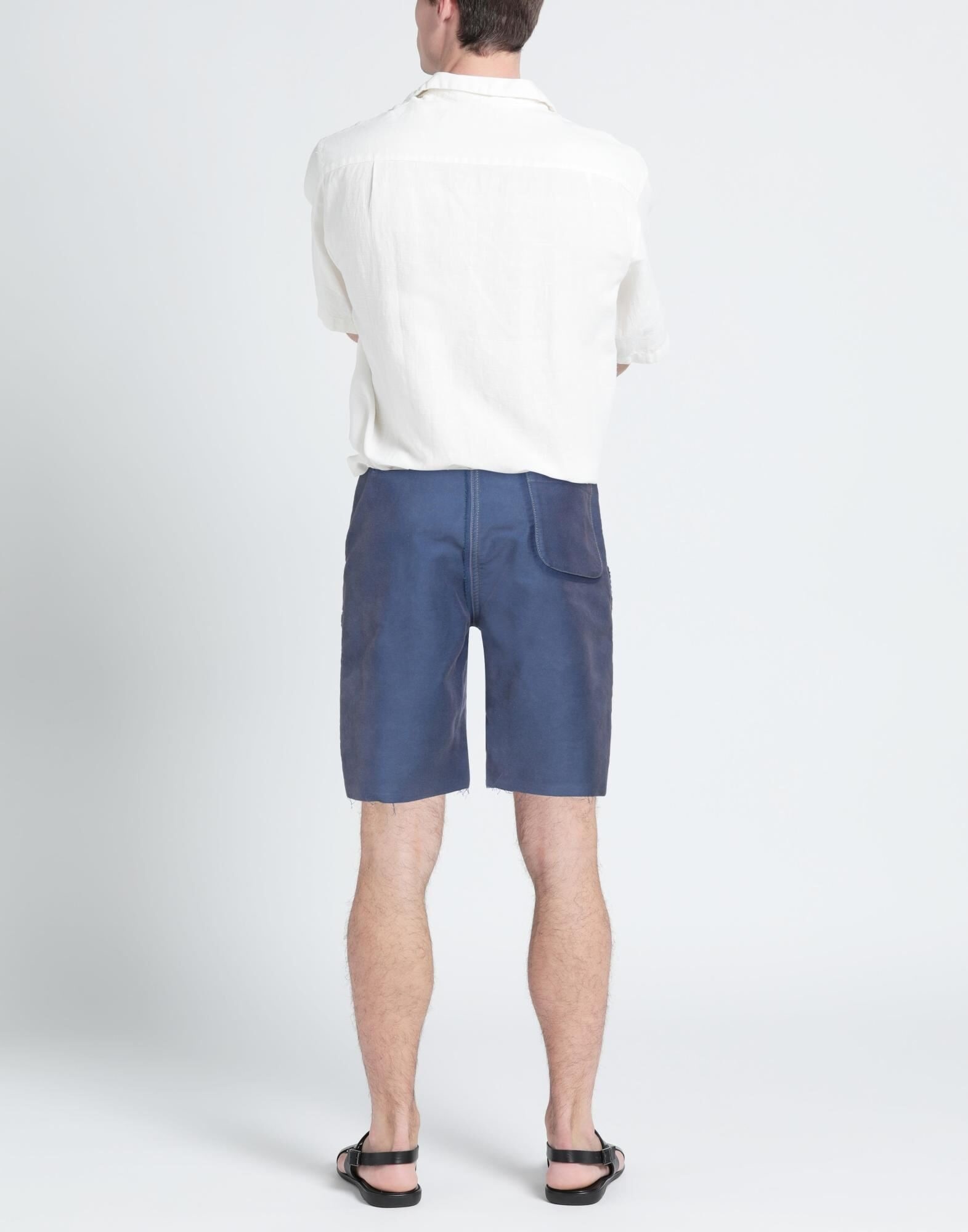 Blue Men's Shorts & Bermuda - 3