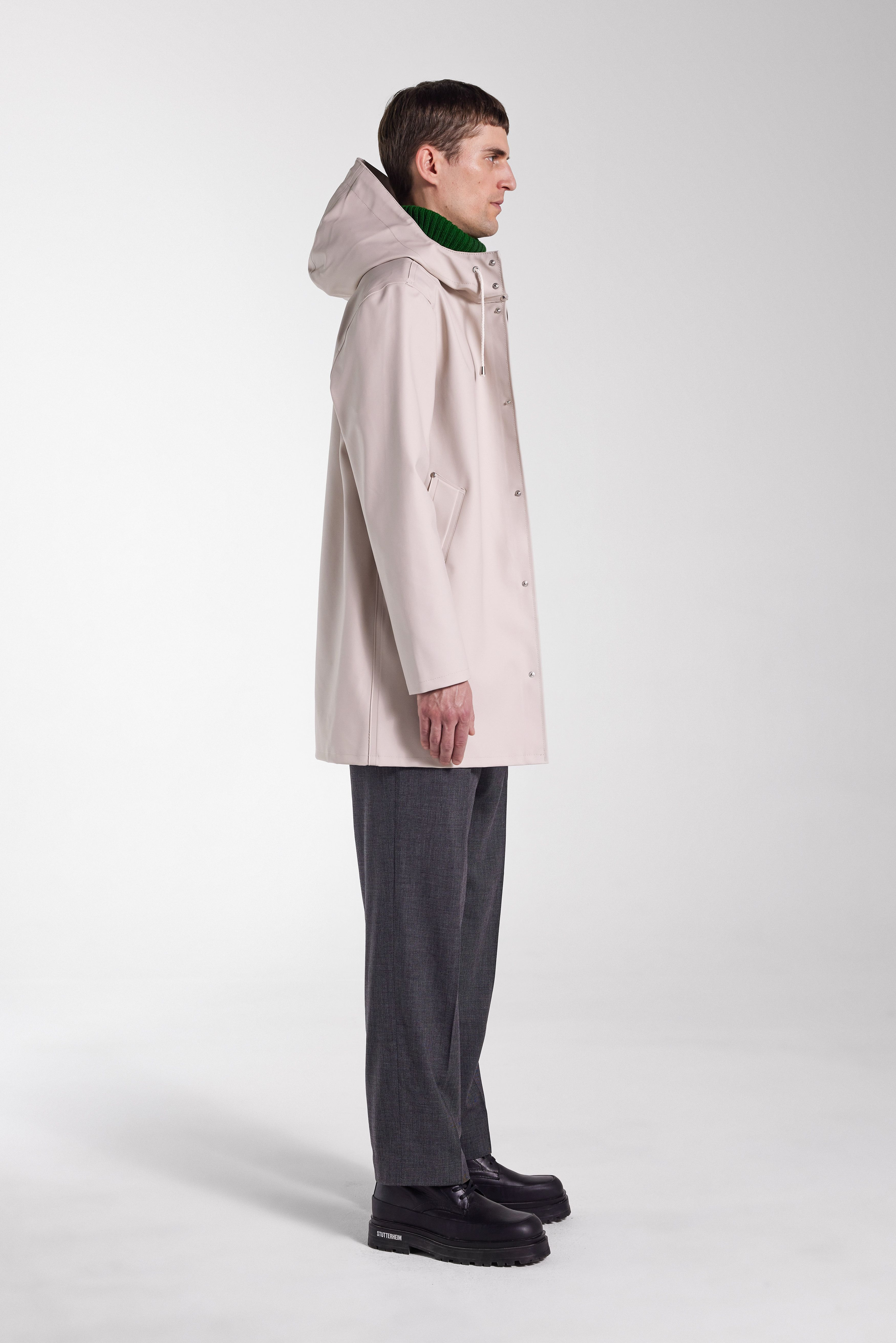 Stockholm Raincoat Light Sand - 4