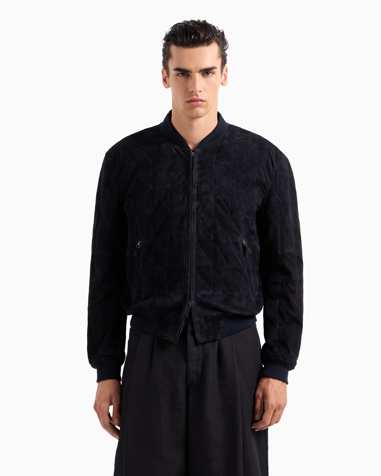 BLOUSON IN SUEDE LAMBSKIN - 4