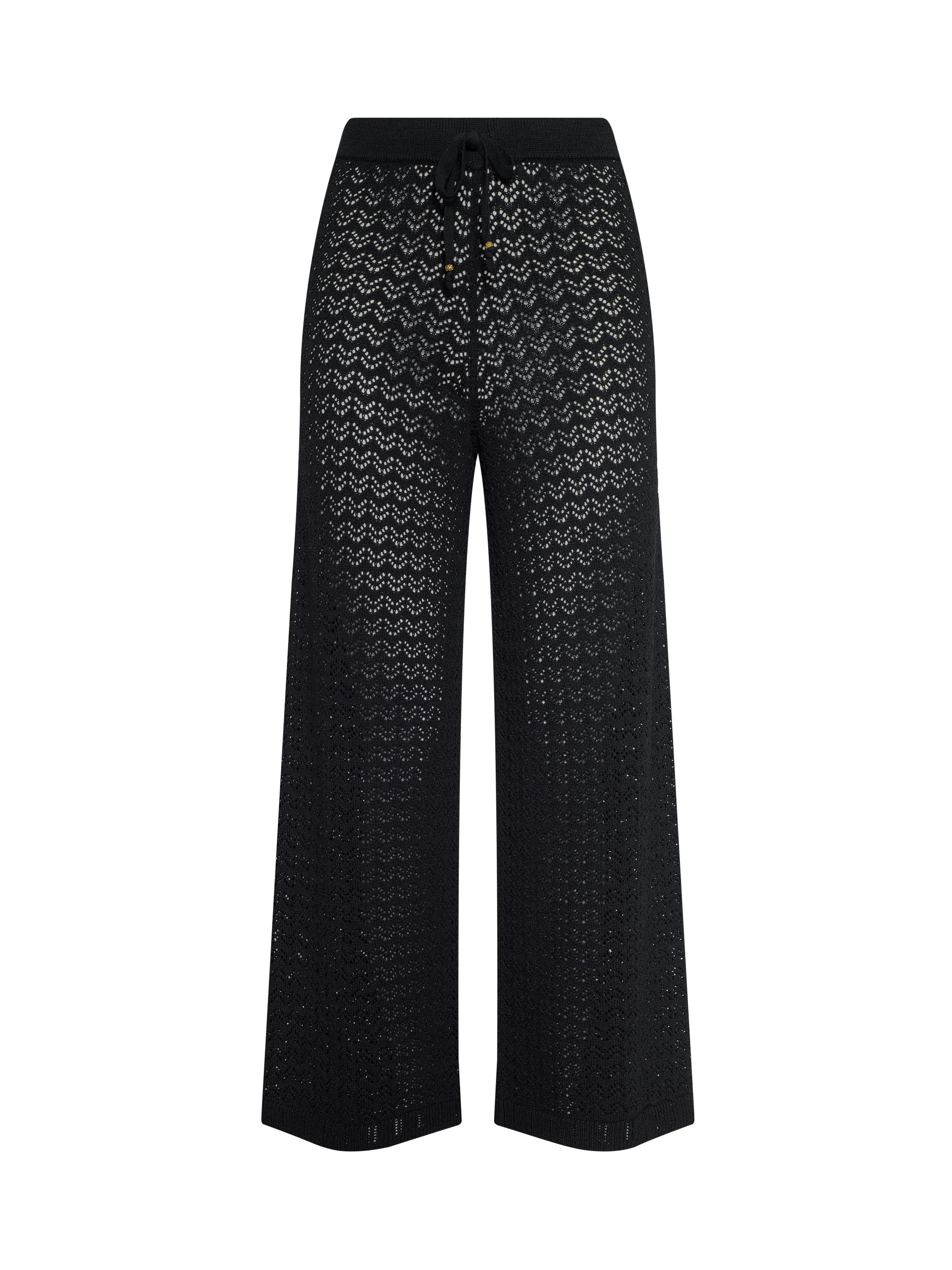 Gaelle Pointelle Knit Pant - 1
