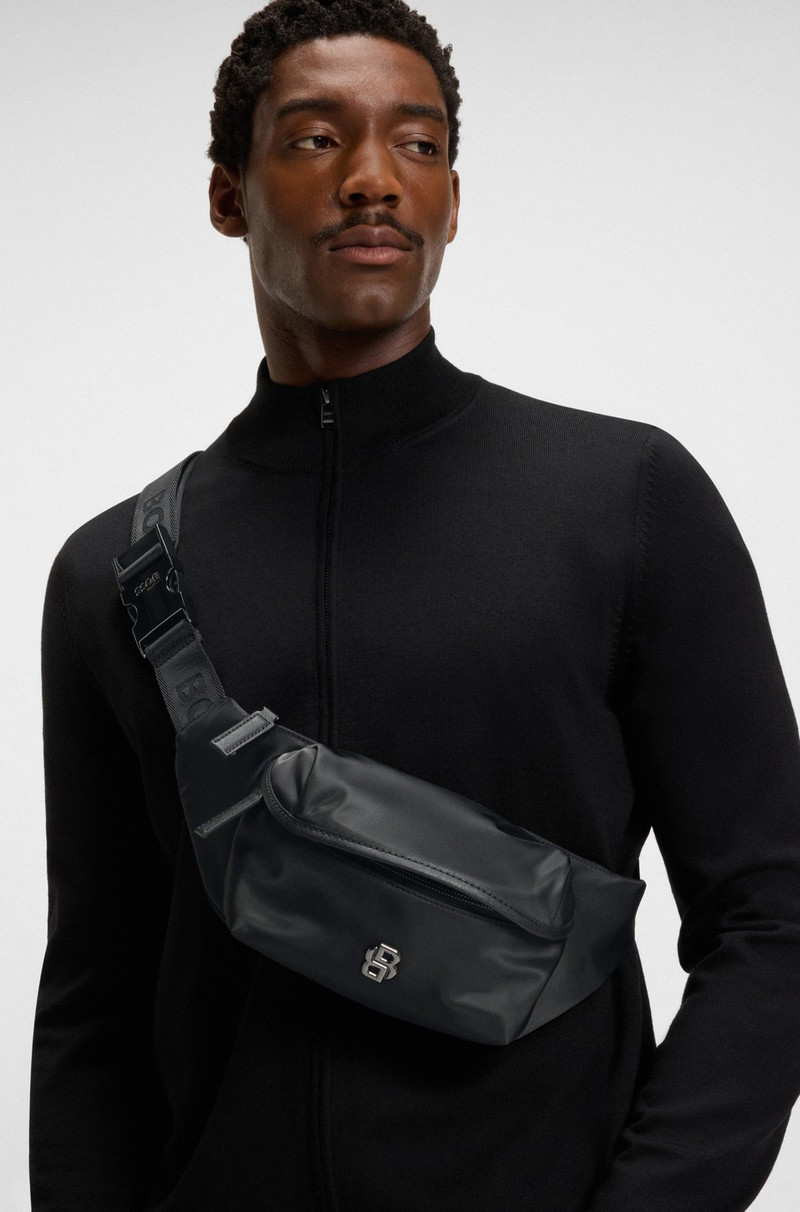BOSS BELT BAG WITH DOUBLE B MONOGRAM outlook