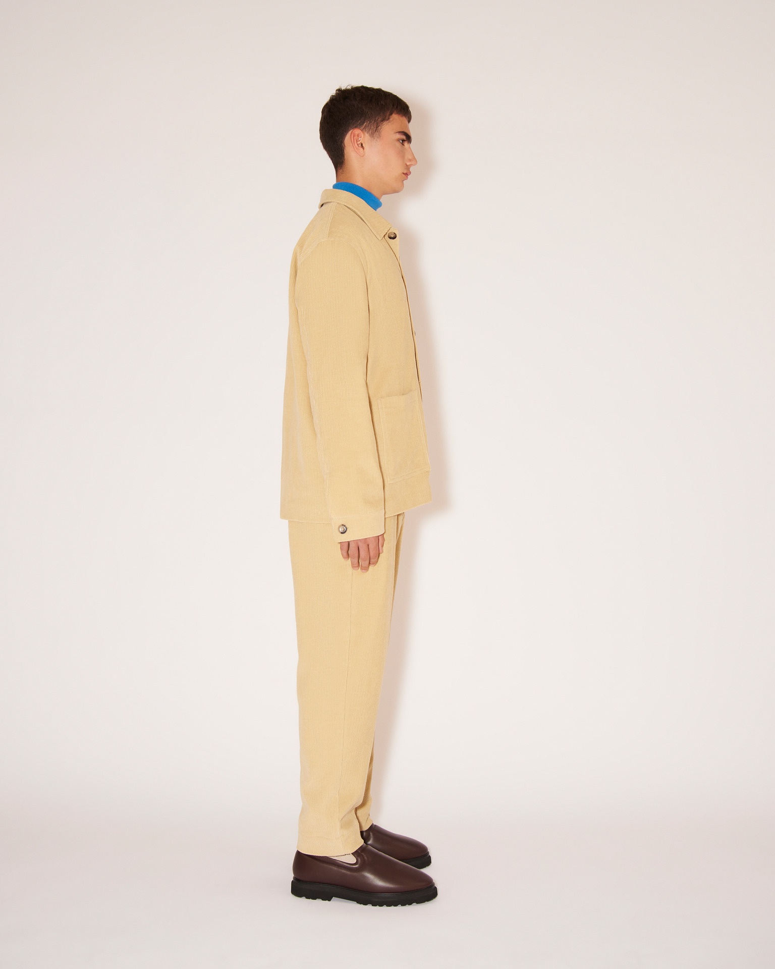 LAVI - Corduroy oversized jacket - Wax - 3