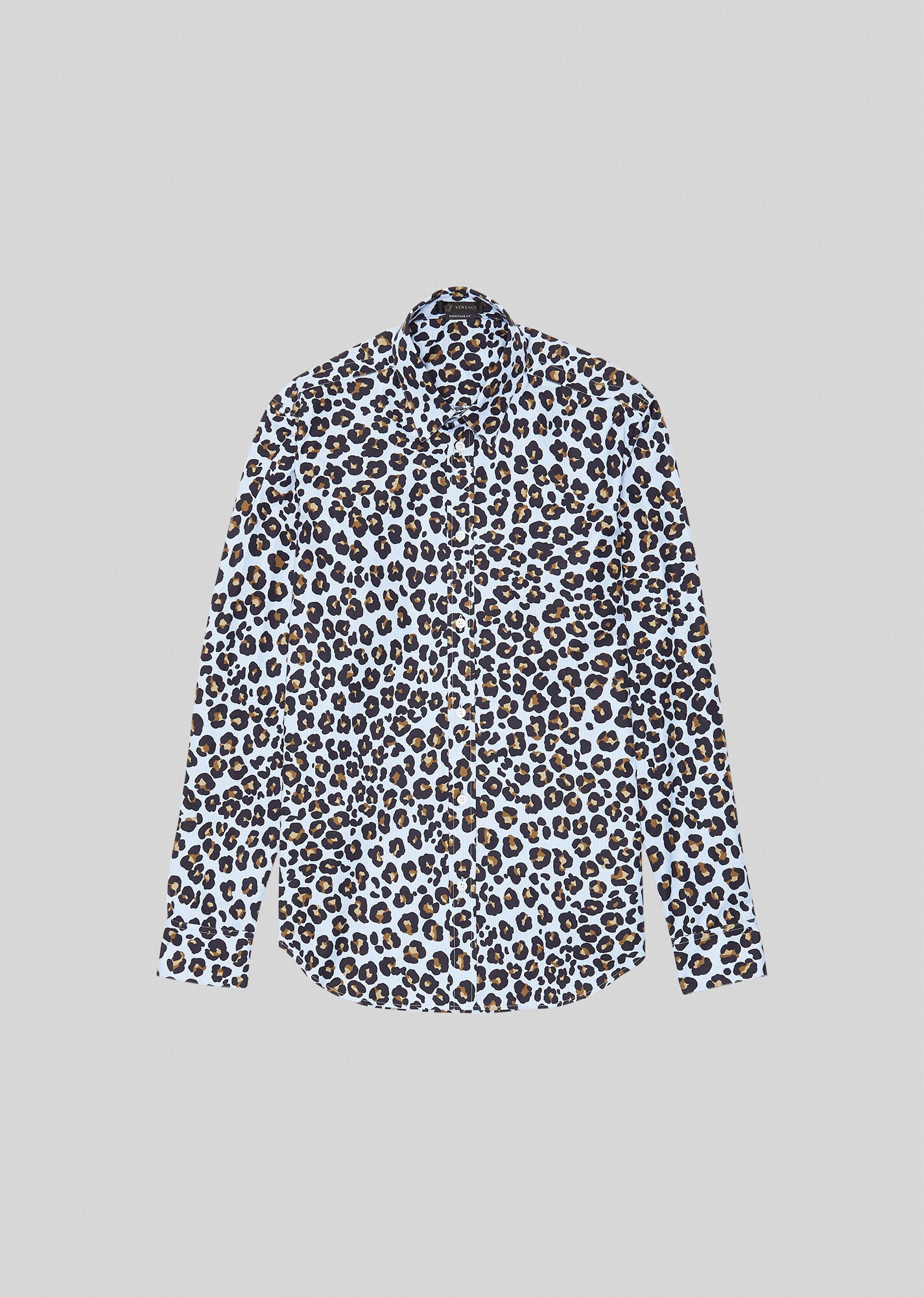 Animalier Print Cotton Poplin Shirt - 1