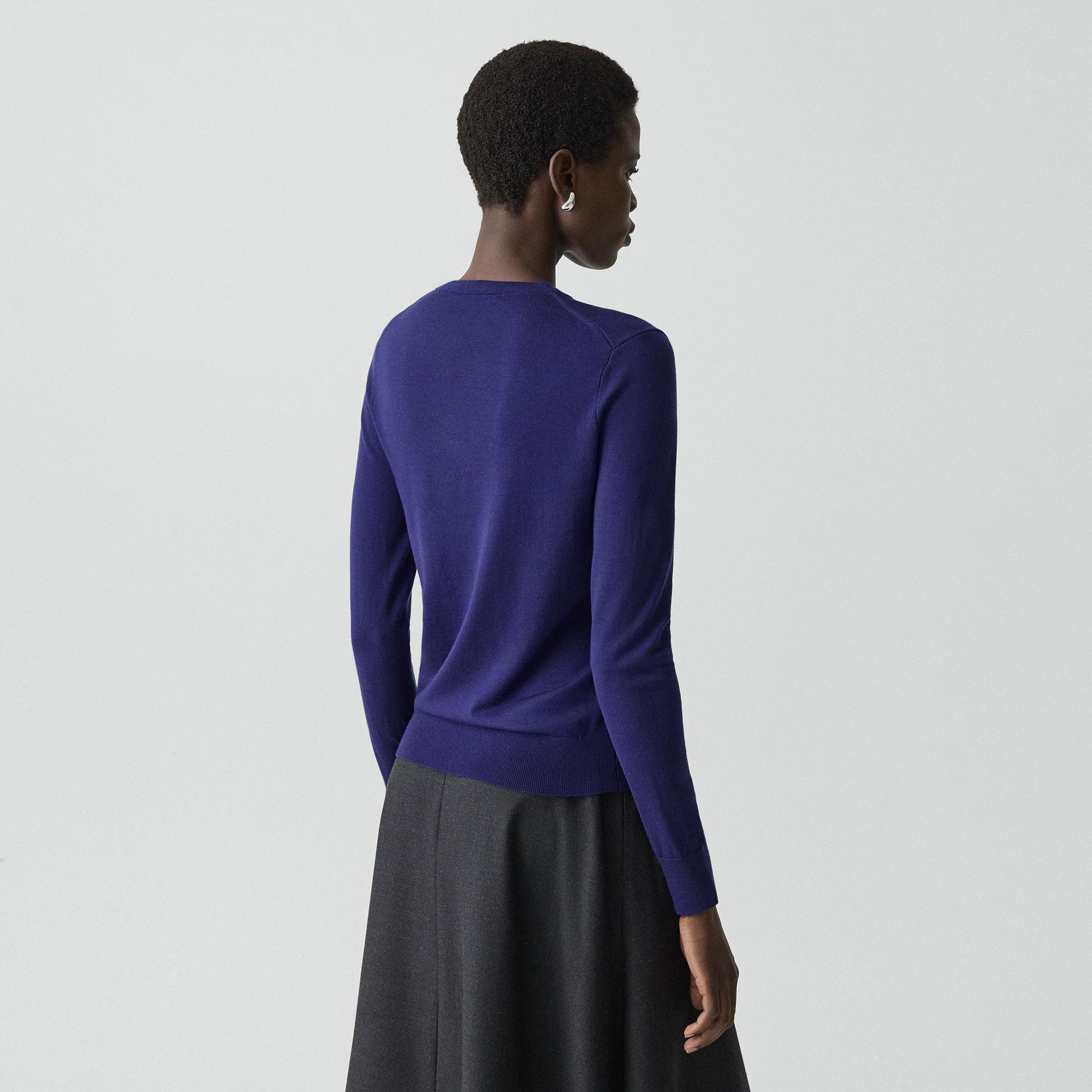 Crewneck Sweater in Regal Wool - 4