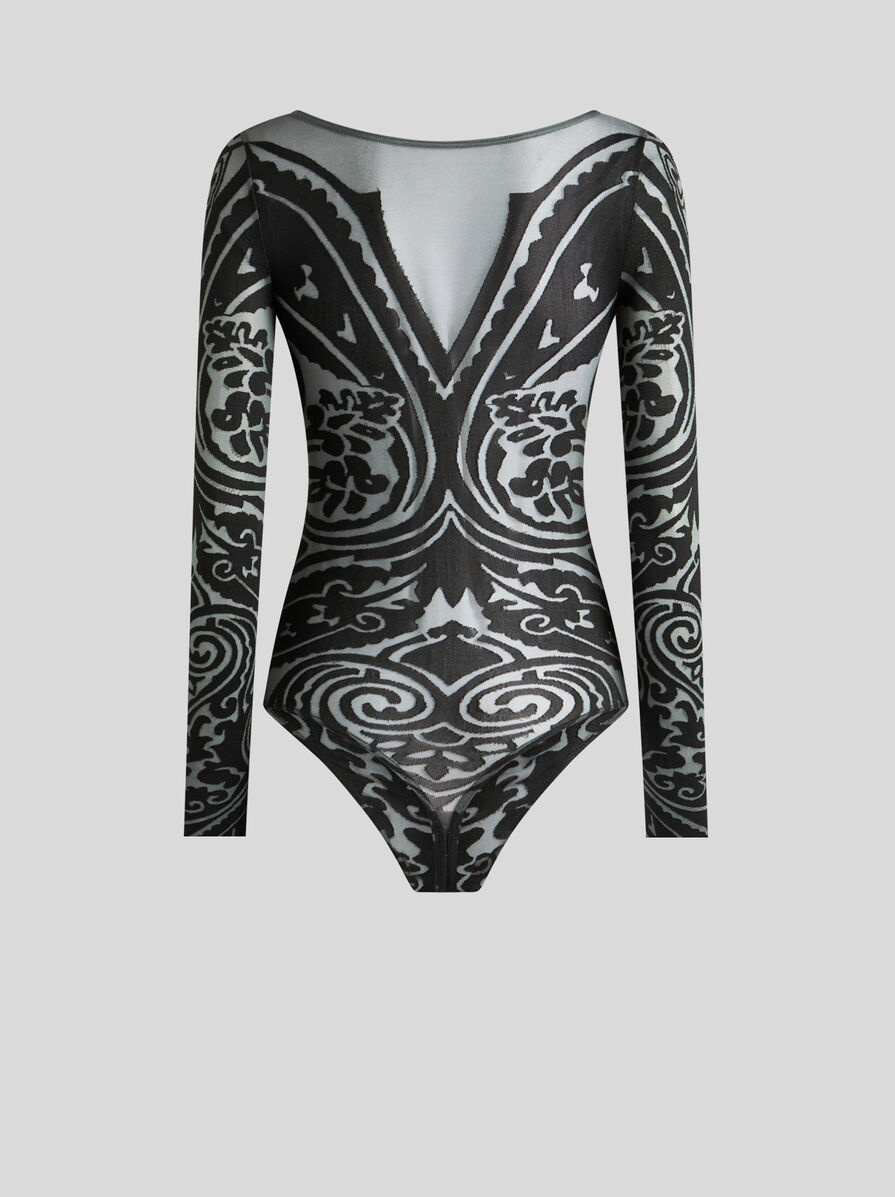 PAISLEY TATTOO BODYSUIT - 4