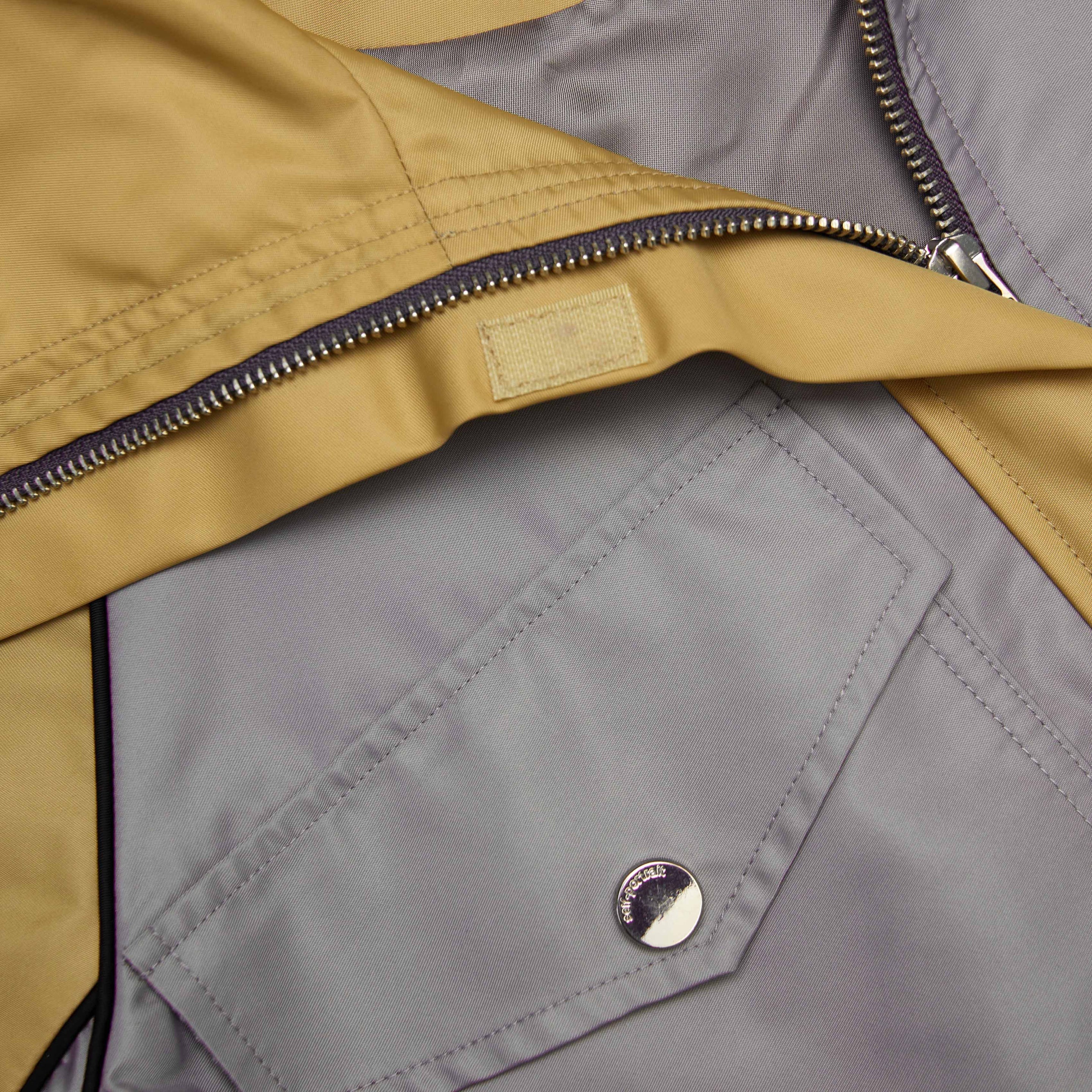Grey Nylon Cropped Windbreaker - 6