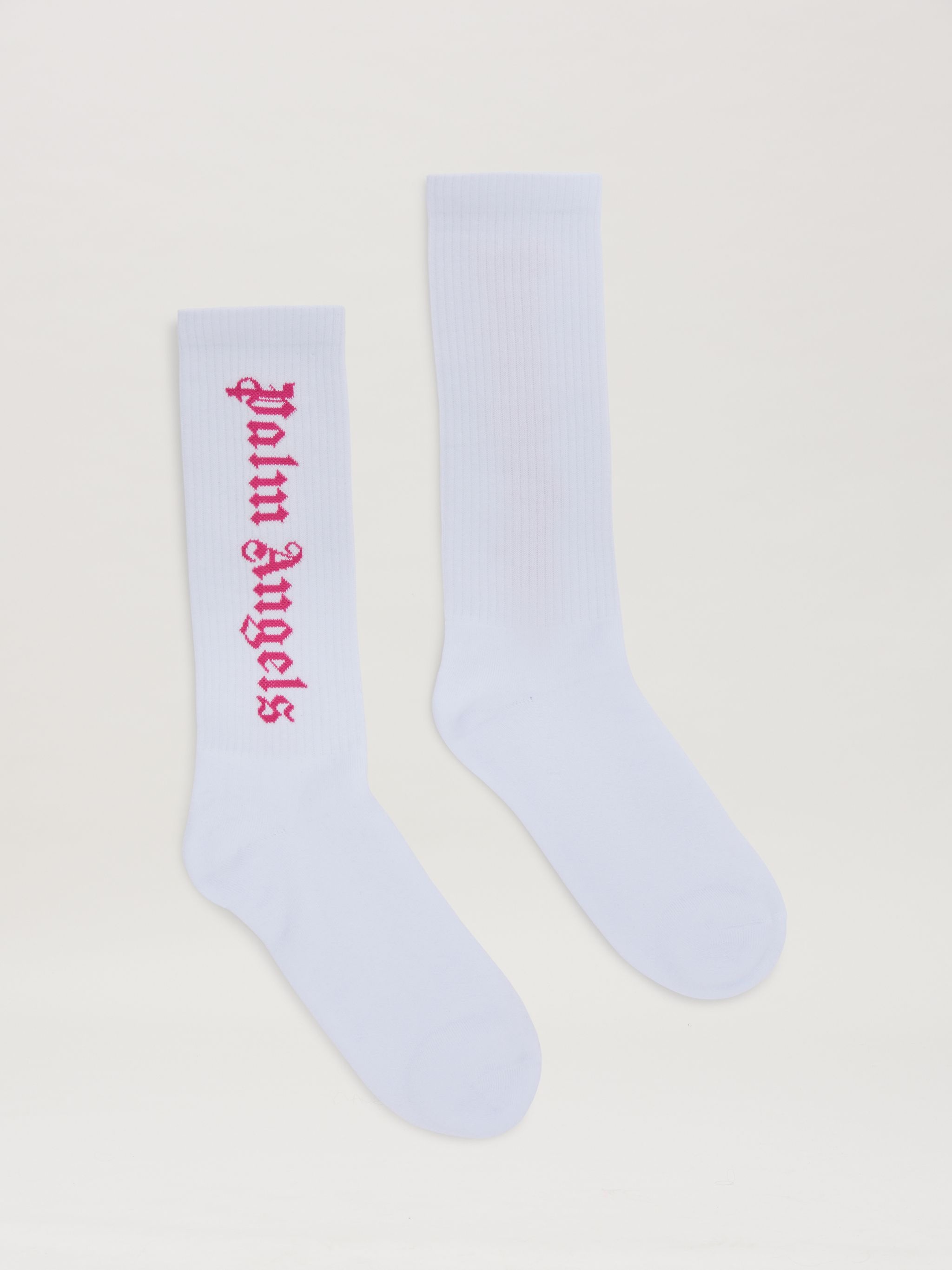 Jacquared Block Logo socks - 1