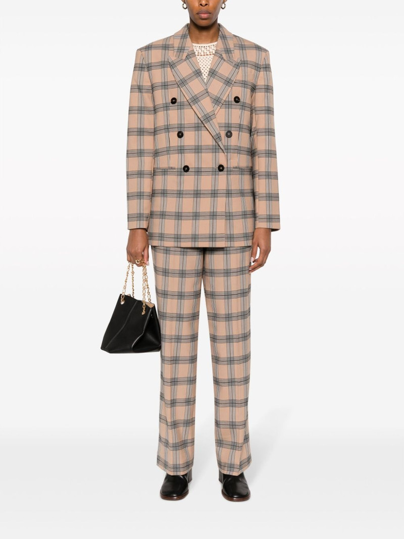 Zimmermann Luminosity checked tailored trousers outlook