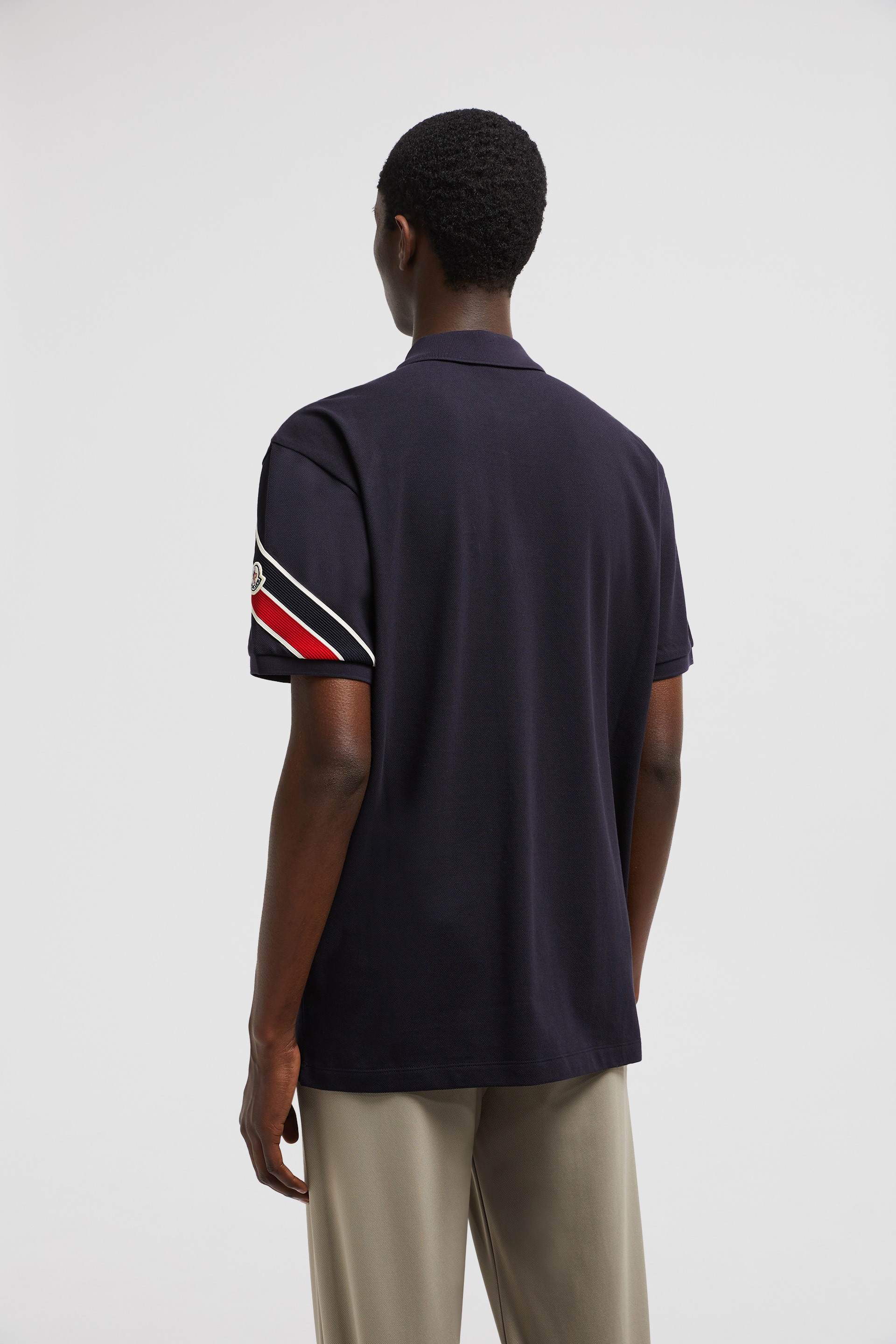 Tricolor Trim T-shirt - 5