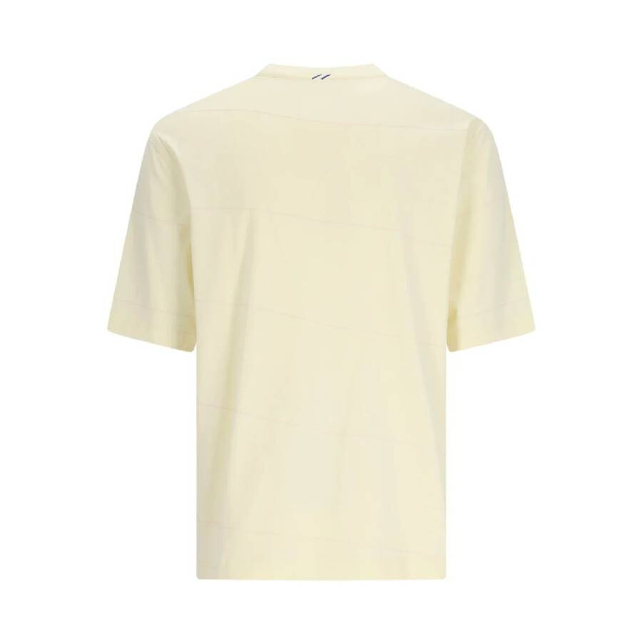 Burberry Striped Logo-Embroidered T-Shirt - 6