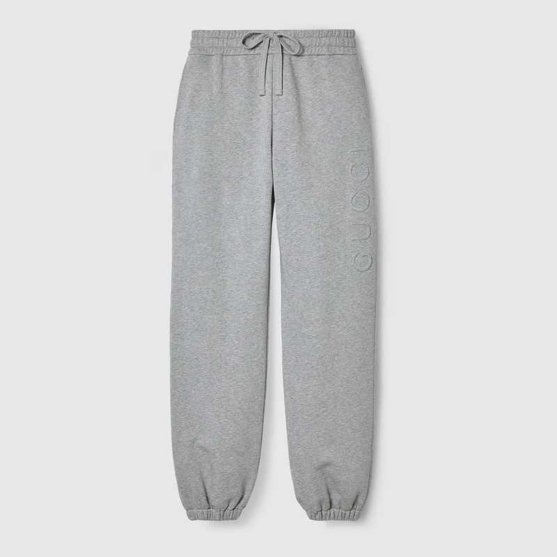 Cotton jersey jogging pants 1