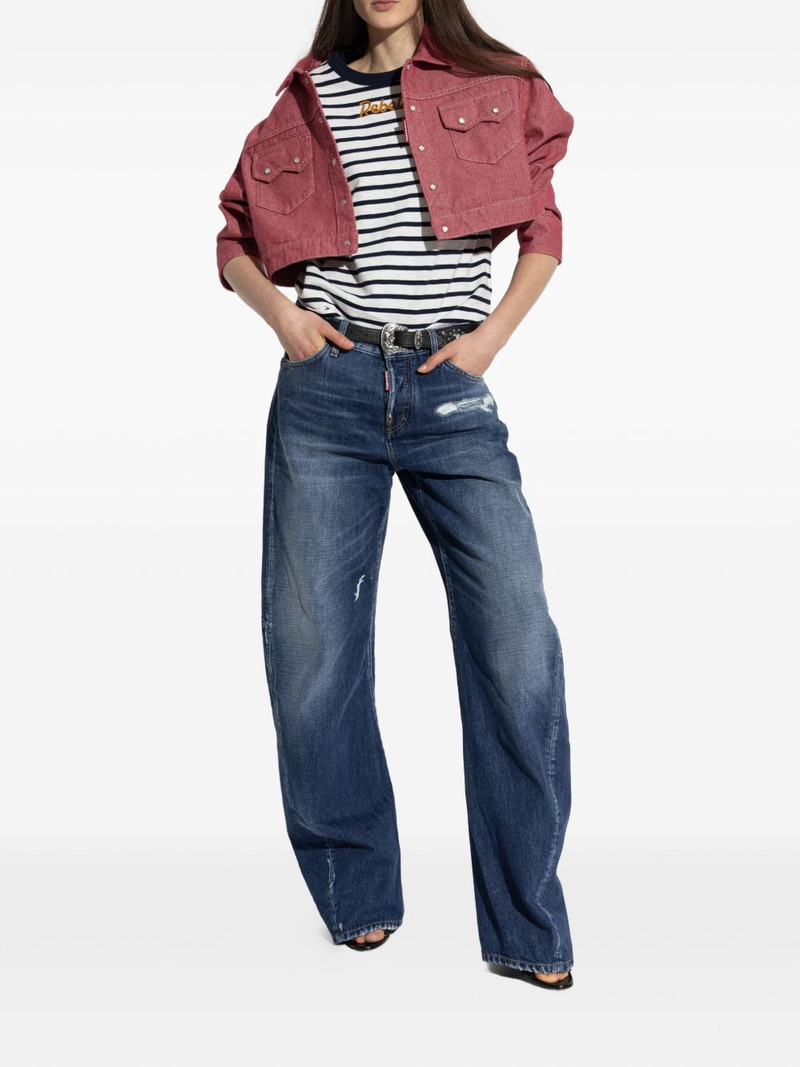 DSQUARED2 distressed trousers outlook