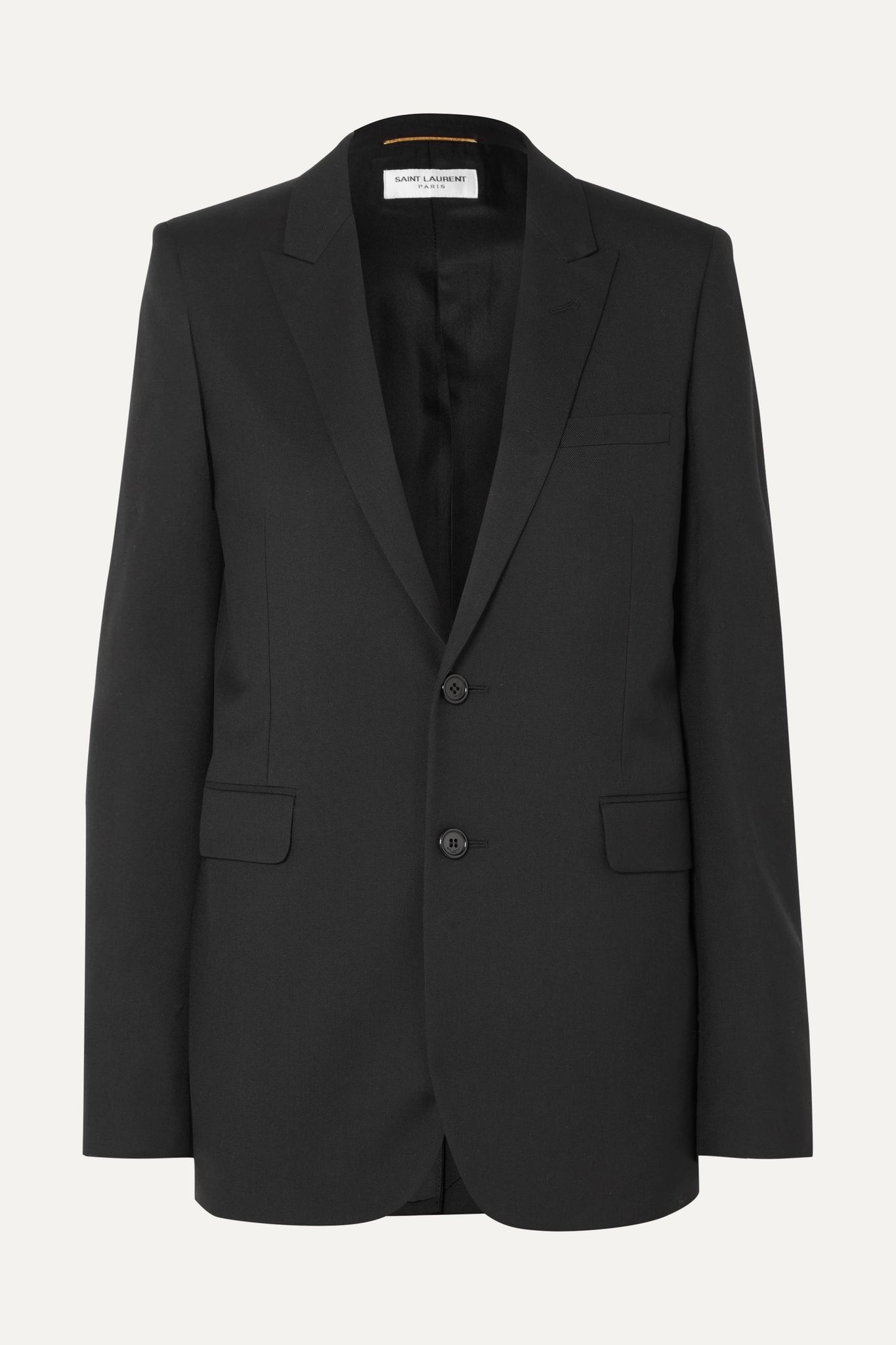 Wool-gabardine blazer - 1