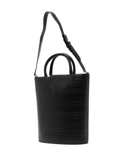 Paul Smith Shadow Stripe leather bucket bag outlook